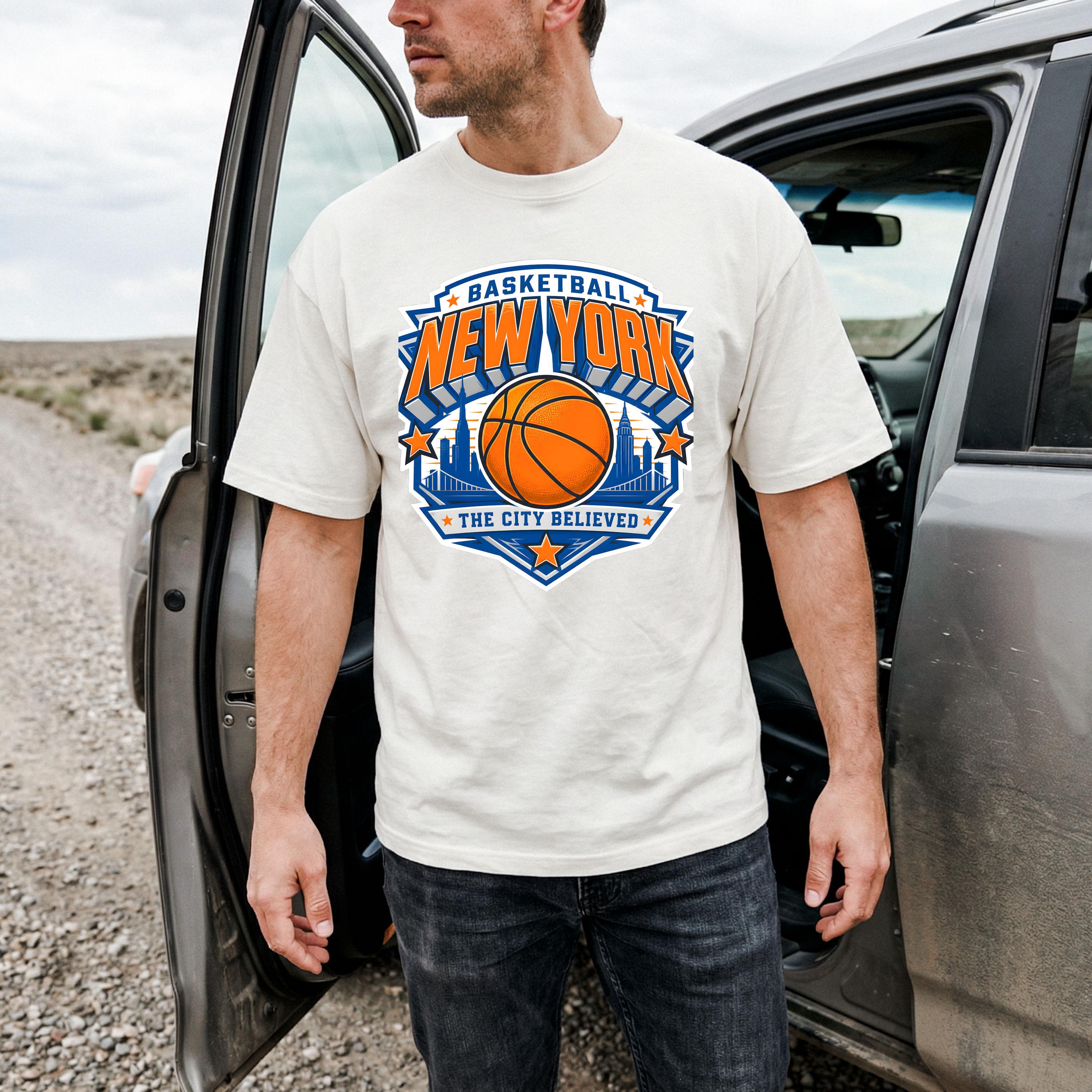 York Basketball 2026 Champs Inspired Tee Nyc Hoops Retro Streetwear Sports Tee City Basketball