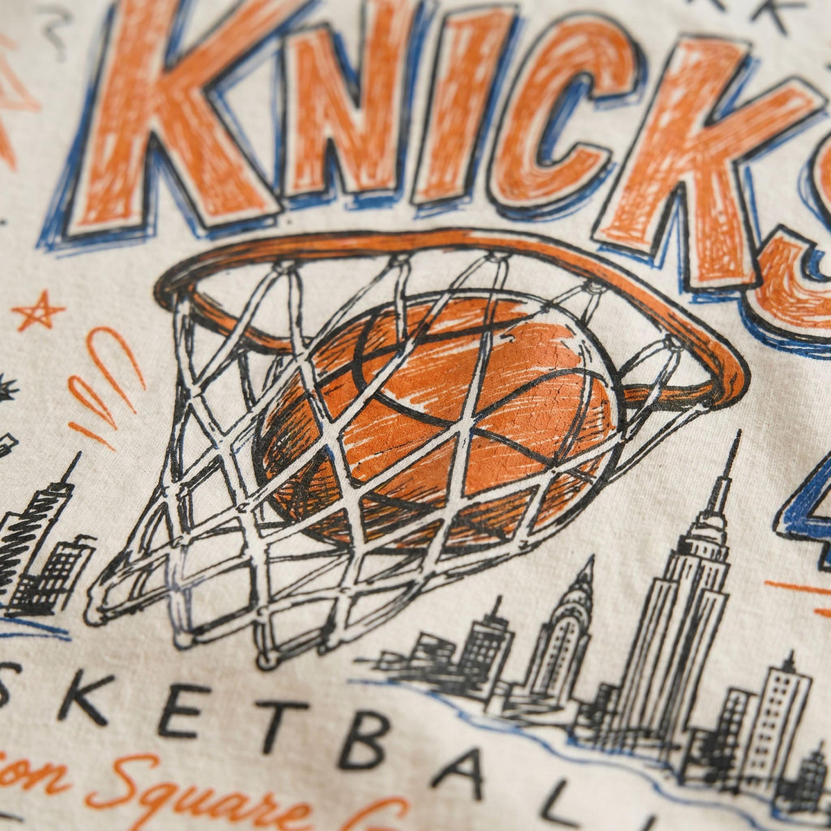 York Basketball Retro Nyc Hoops Tee Vintage Streetwear Sports Comfort Colors