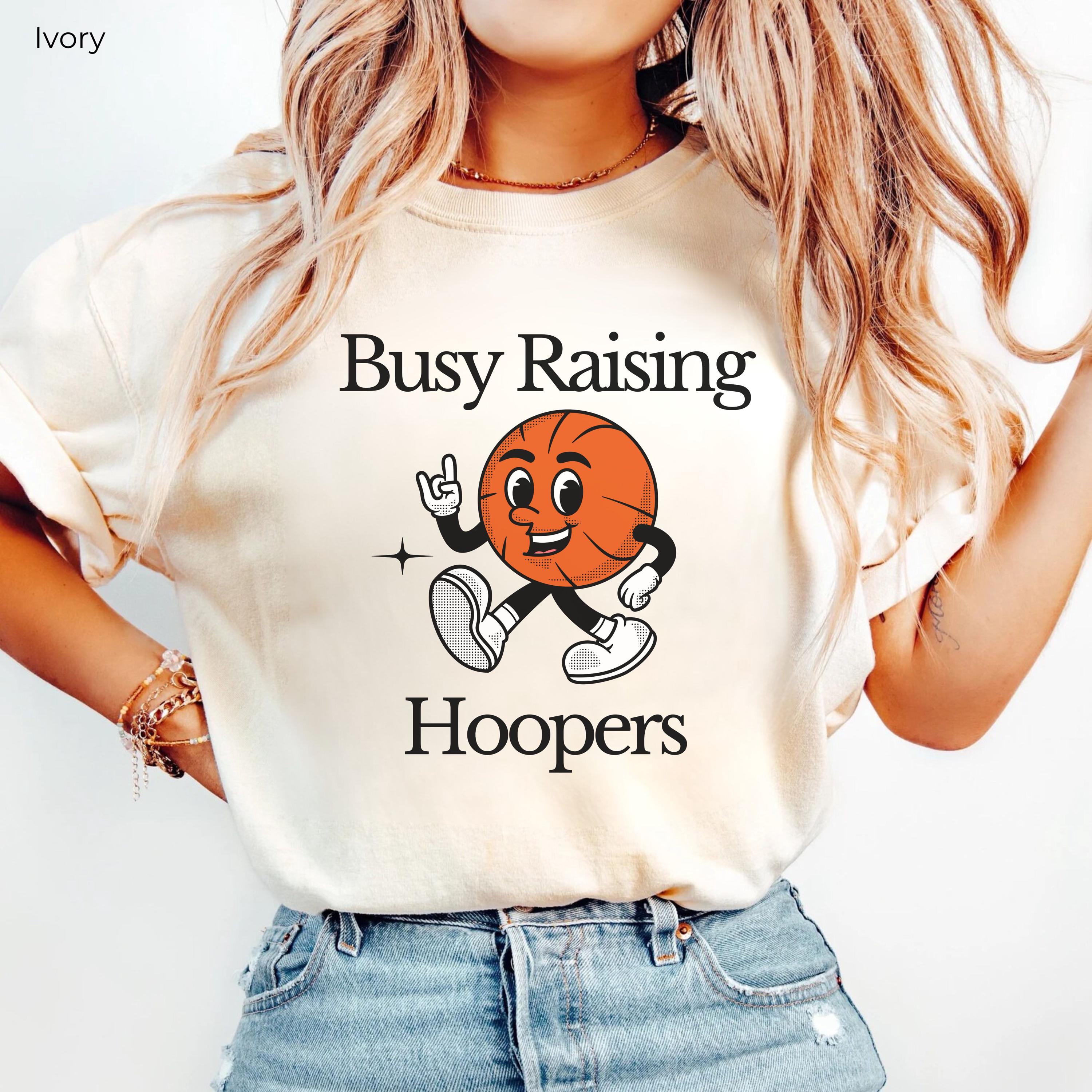Retro Basketball Basketball Mom Basketball Dad Basketball Family Busy Raising Hoopers Sports Mom Vintage Basketball