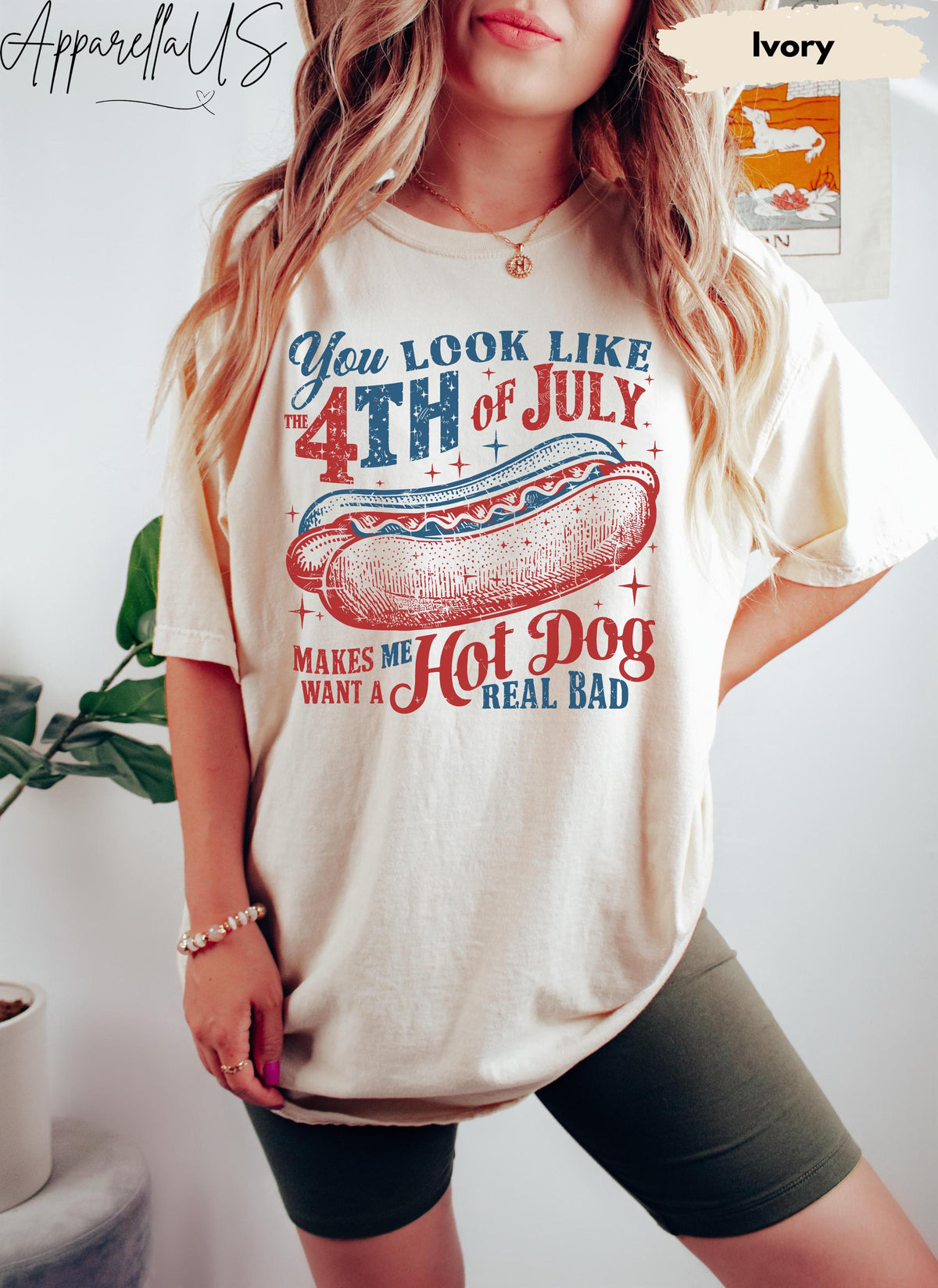 Comfort Colors Like 4th July Dog Tee July 4th Fourth July Dog Lover Patriotic