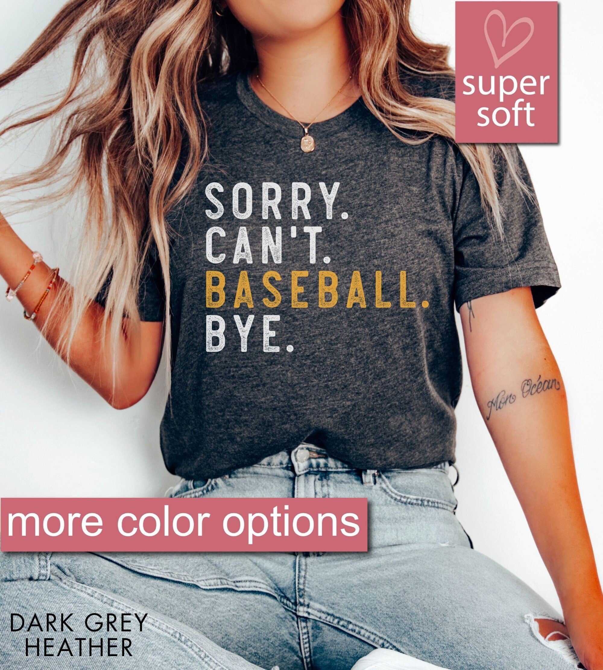 Baseball Sorry Can'T Baseball Bye Baseball Mom Tee Baseball Sports Baseball Player Baseball Lover Baseball