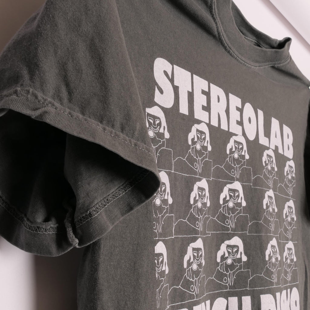 Stereolab French Disko Tee Peng Cliff Super 45 French Paris France Electronic Art Music Pop Band Tour Heavyweight Faded Med