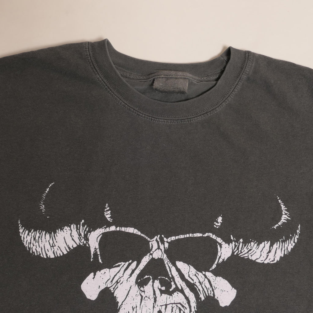 Danzig Band Tee Samhain American Gothic Doom Metal Punk Rock Heavyweight Boxy Fit Ultra Faded Xl