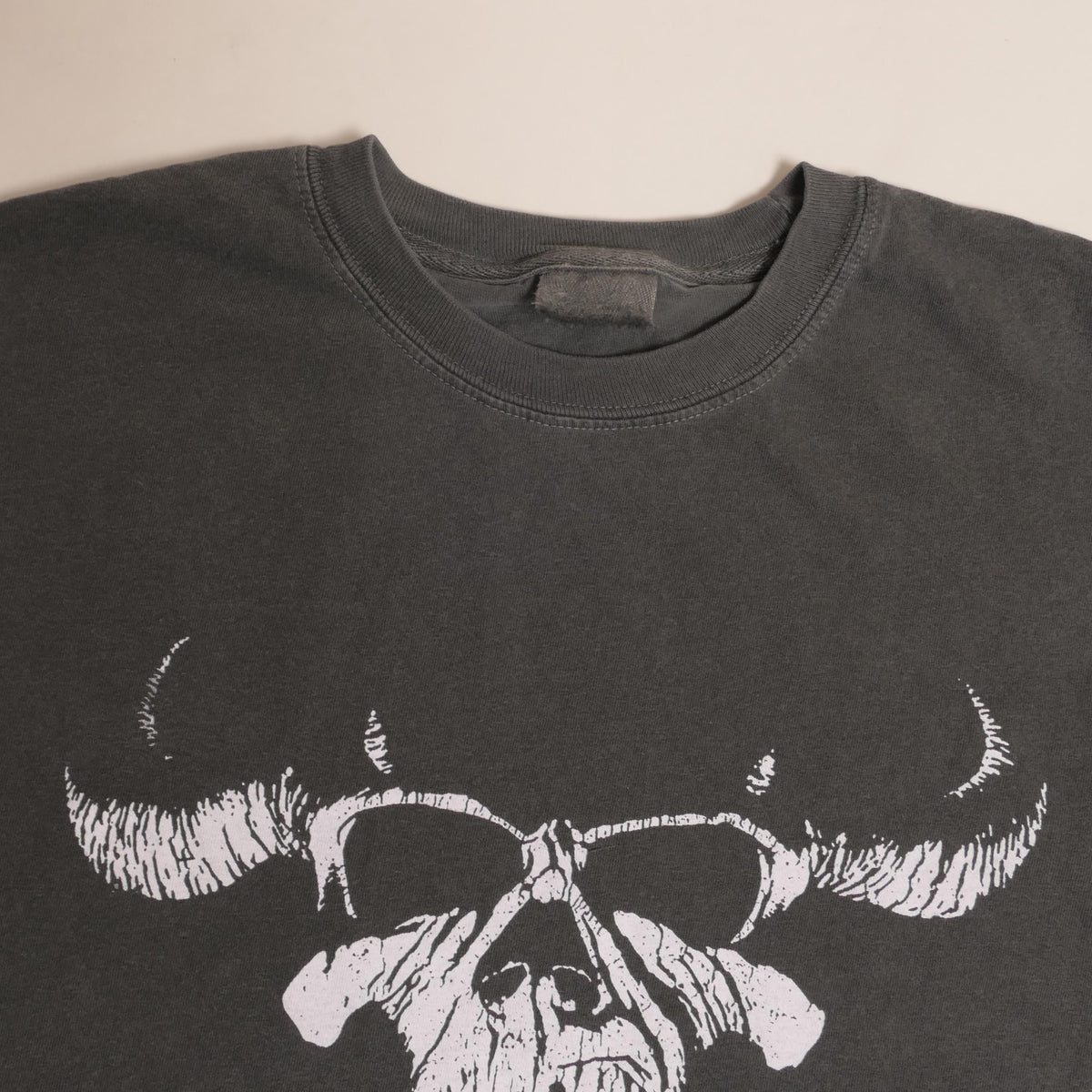 Danzig Band Tee Samhain American Gothic Doom Metal Punk Rock Heavyweight Boxy Fit Ultra Faded Xl