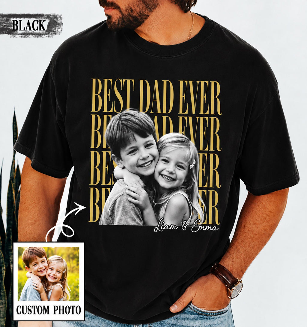 Custom Dad Fathers Day Dad Girl Dad Dad Dad Ever Fatherhood Comfort Colors