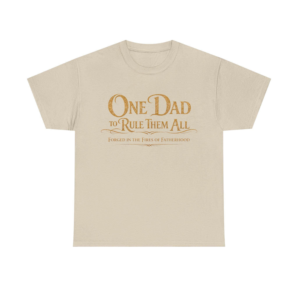 Dad Rule Fantasy Fathers Day Tee Unisex