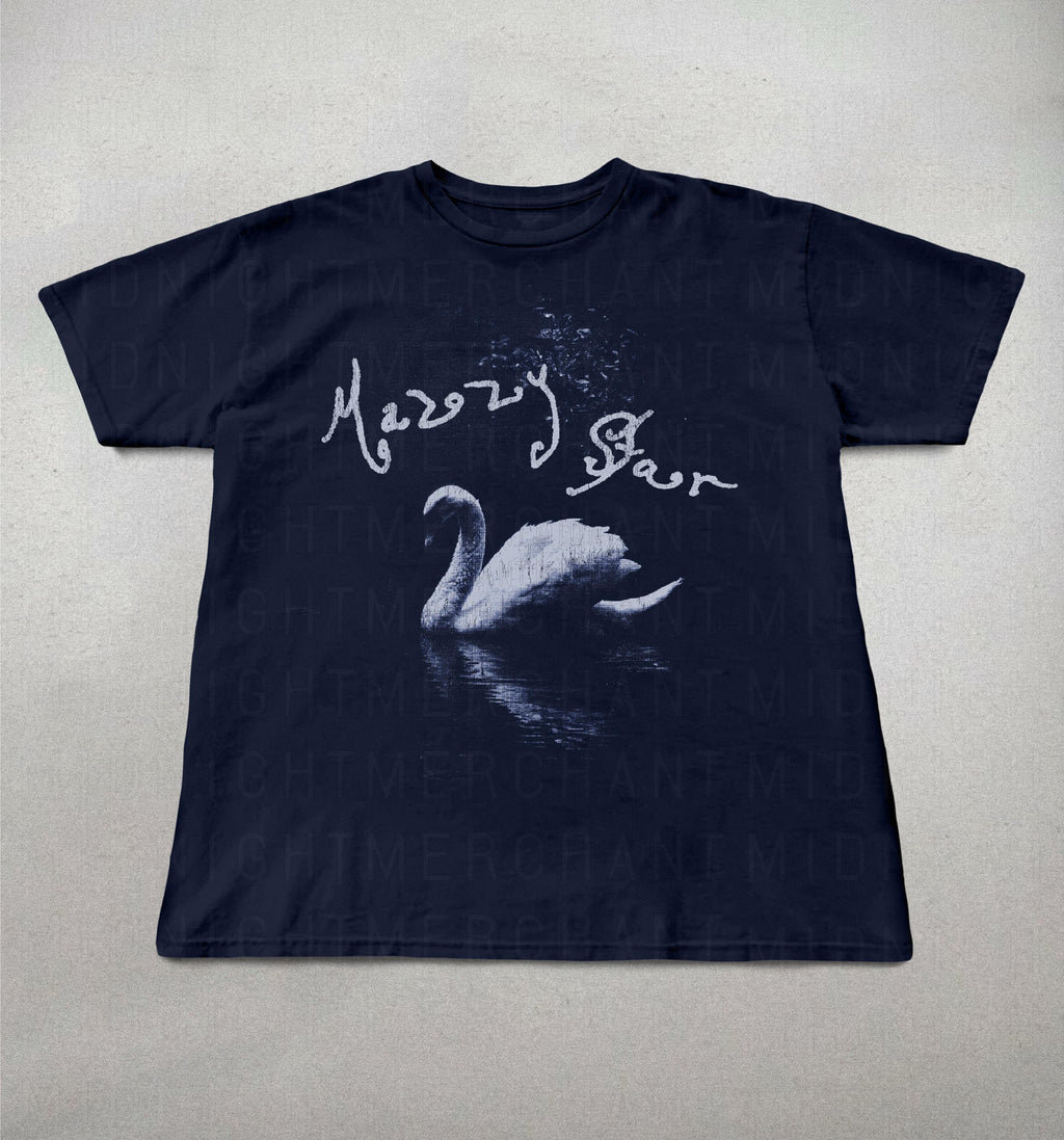 Mazzy Star Swan 90s Band Tees Among Swan Mazzy Star Alt Band Tee Band