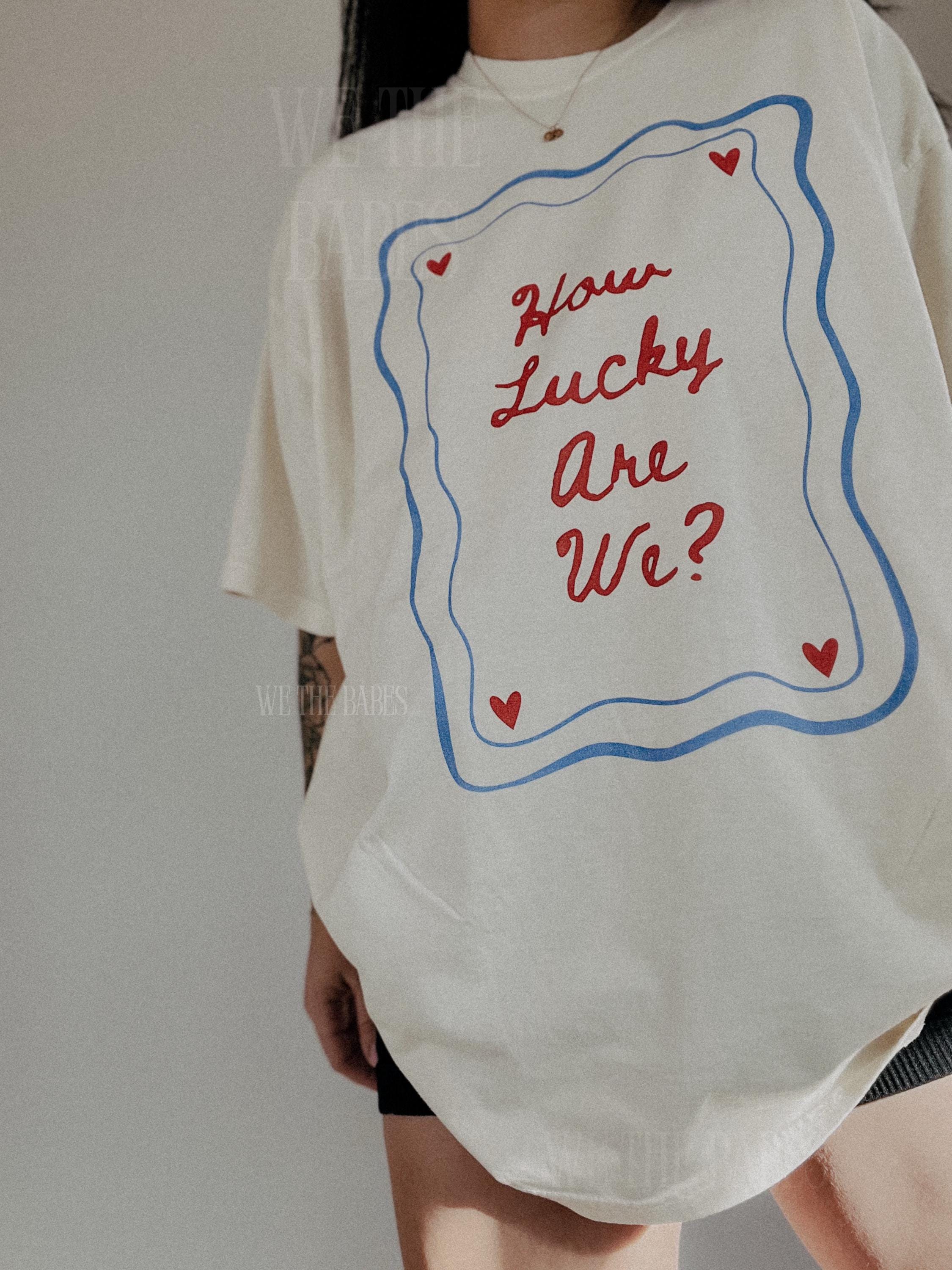 Lucky Wedding Honeymoon Valentines Day Comfort Colors Unisex
