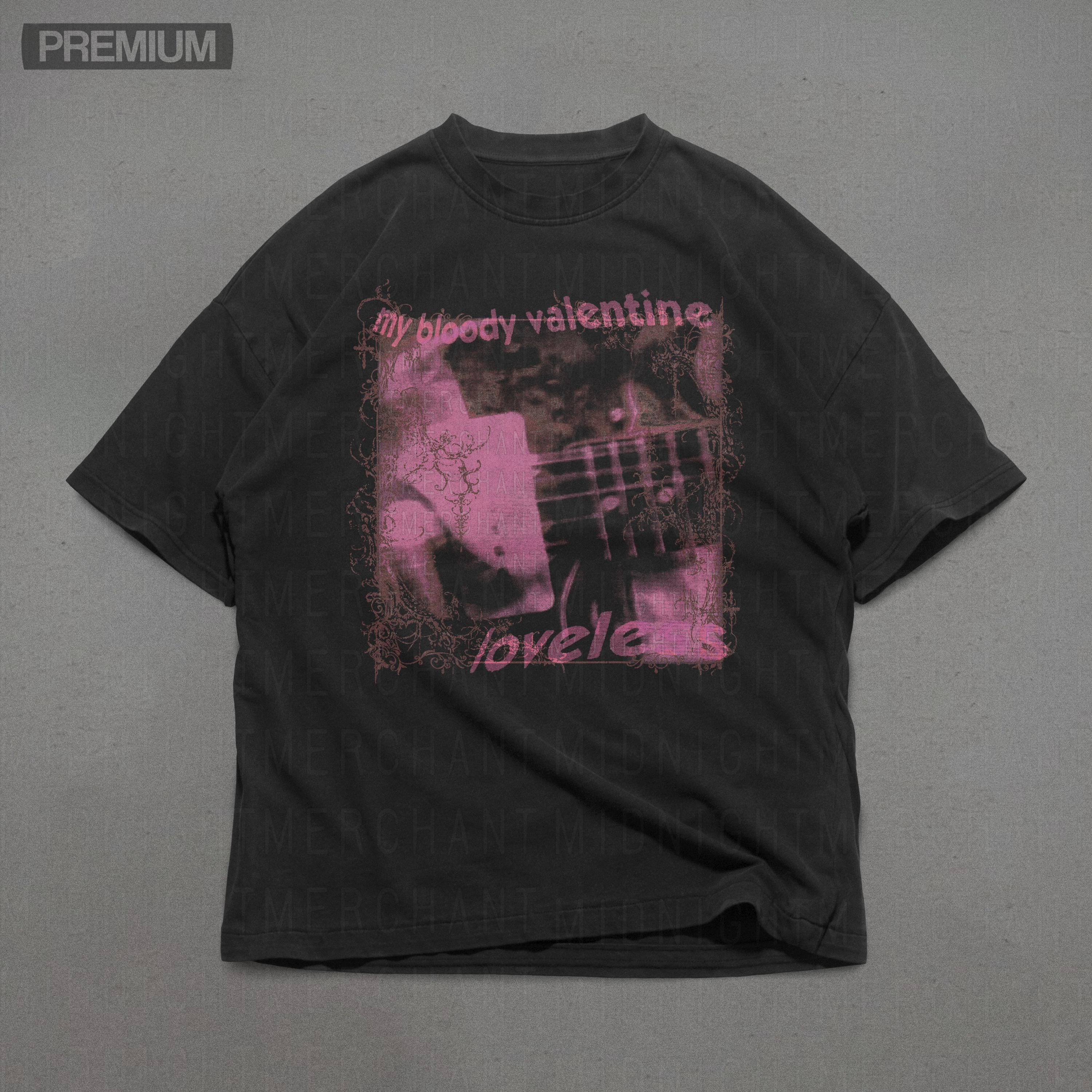 Bloody Valentine Loveless Comfort Colors 90s Shoegaze Band Tee 90s Retro Y2k Band