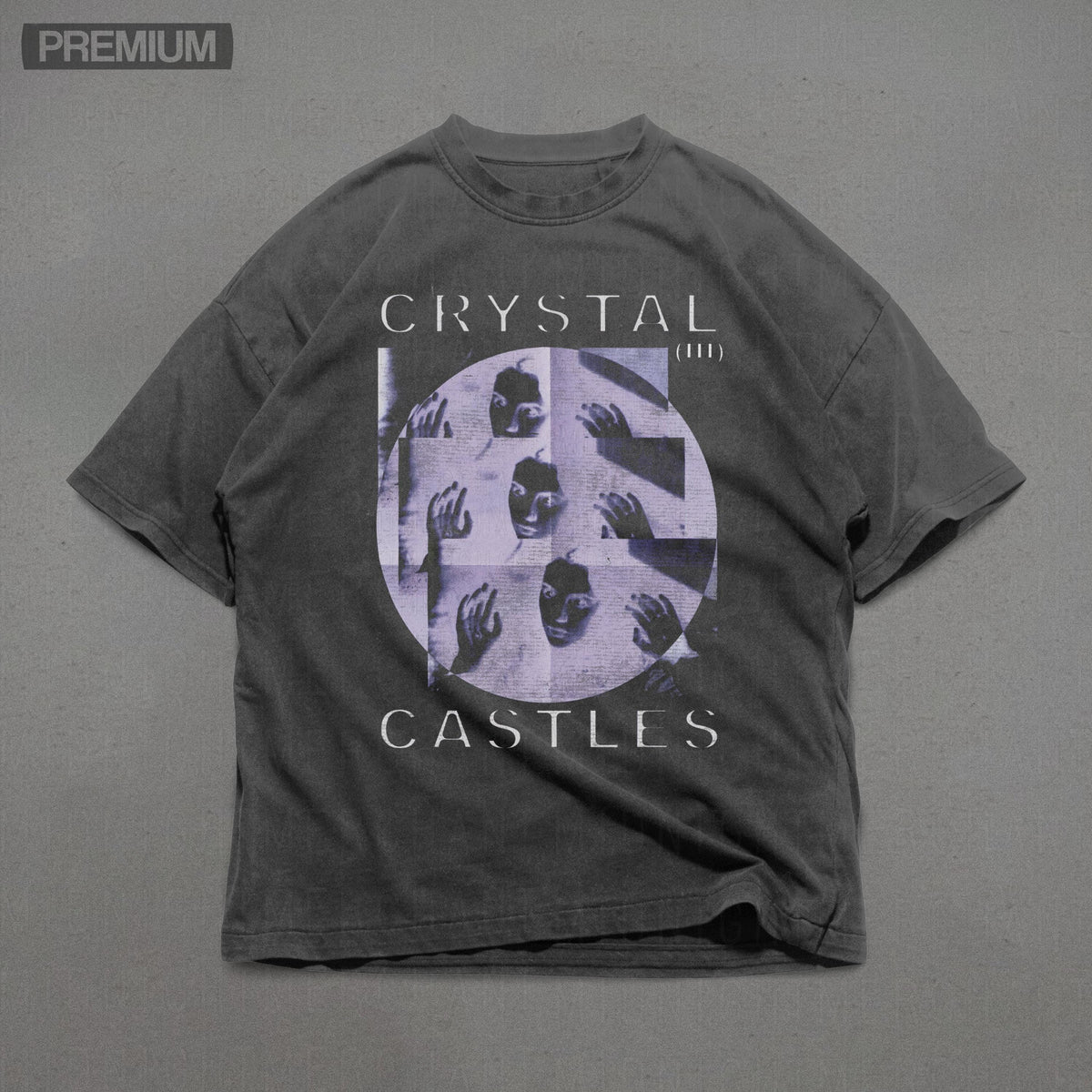 Crystal Castles Comfort Colors Y2k 2000s Music Tee Retro Band Crystal Castles