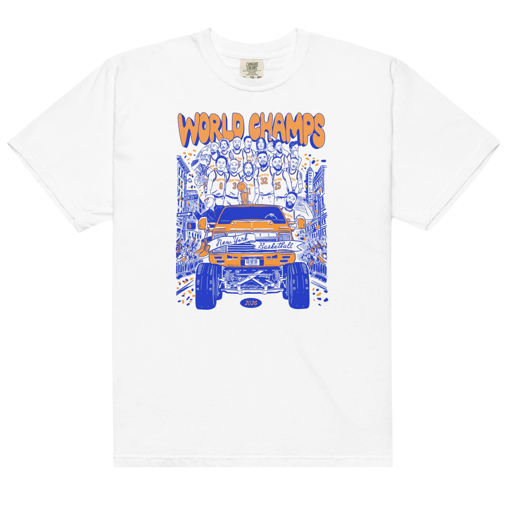 Champs York Basketball Vintage Illustrated Unisex