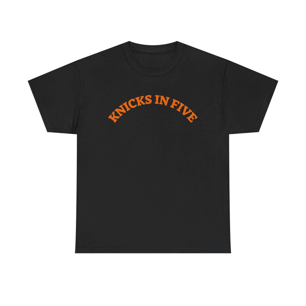Knicks Five Basketball Fan Tee York Knicks Slogan Unisex