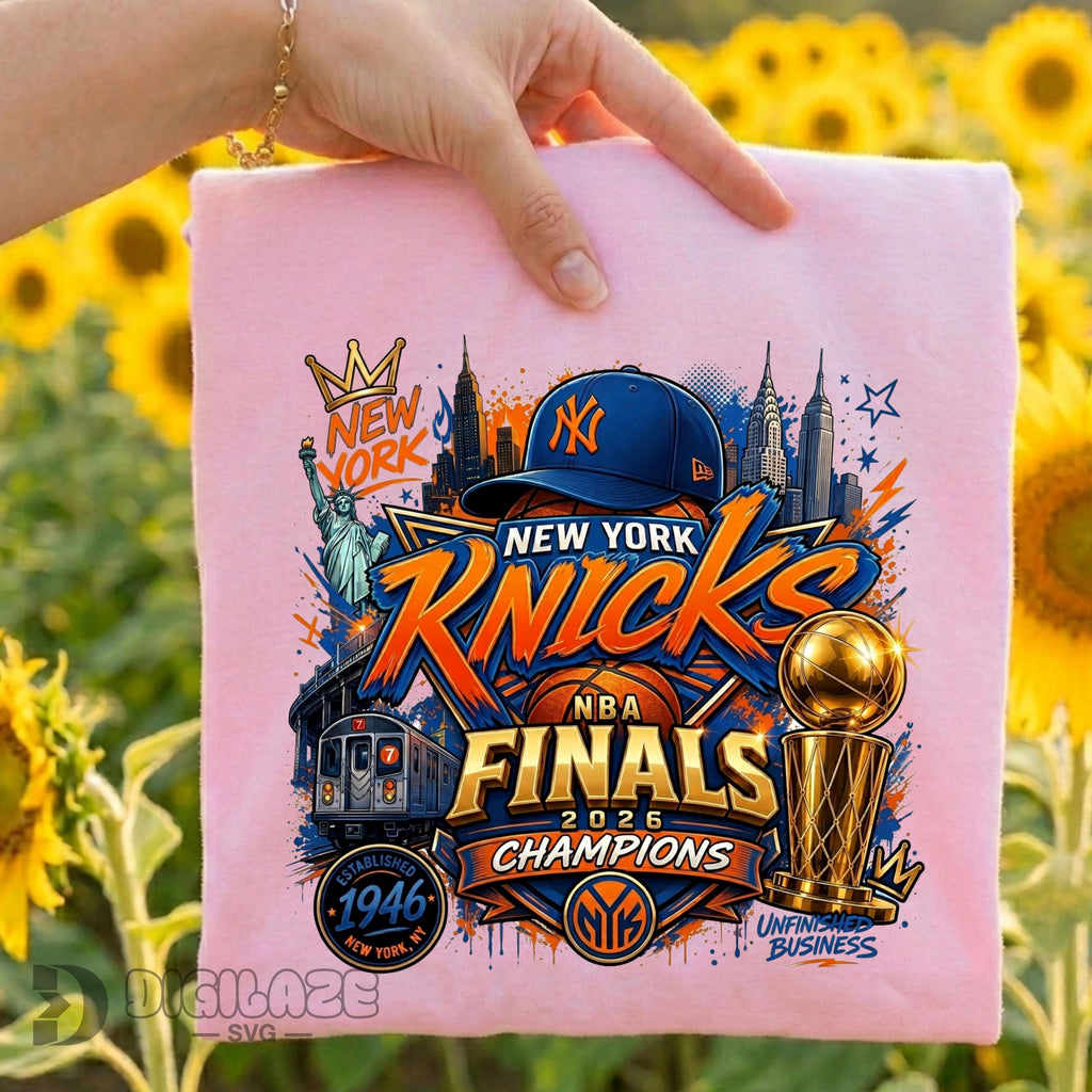 Knicks Final Png Knicks Champions Knicks Game Day Basketball Png Pdf Sublimation File Transparent Background Digital Download