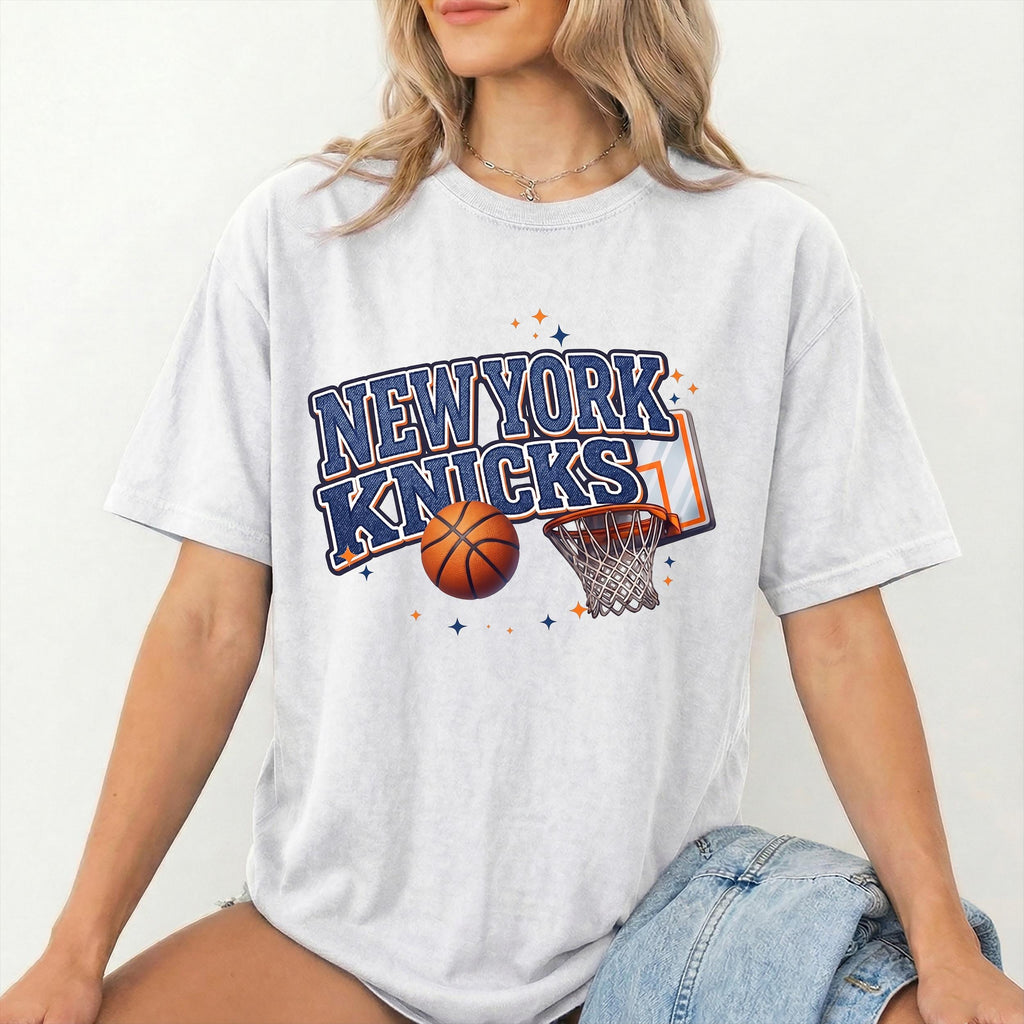 York Knicks 2026 Champions Retro Nyc Skyline Basketball