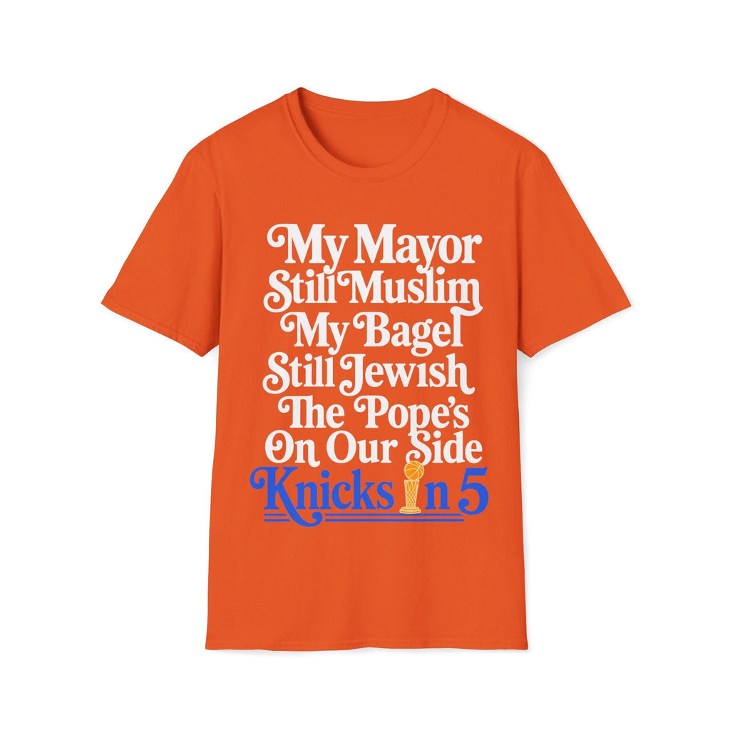 Mayor Still Muslim Bagel Still Jewish Pope'S Side Knicks