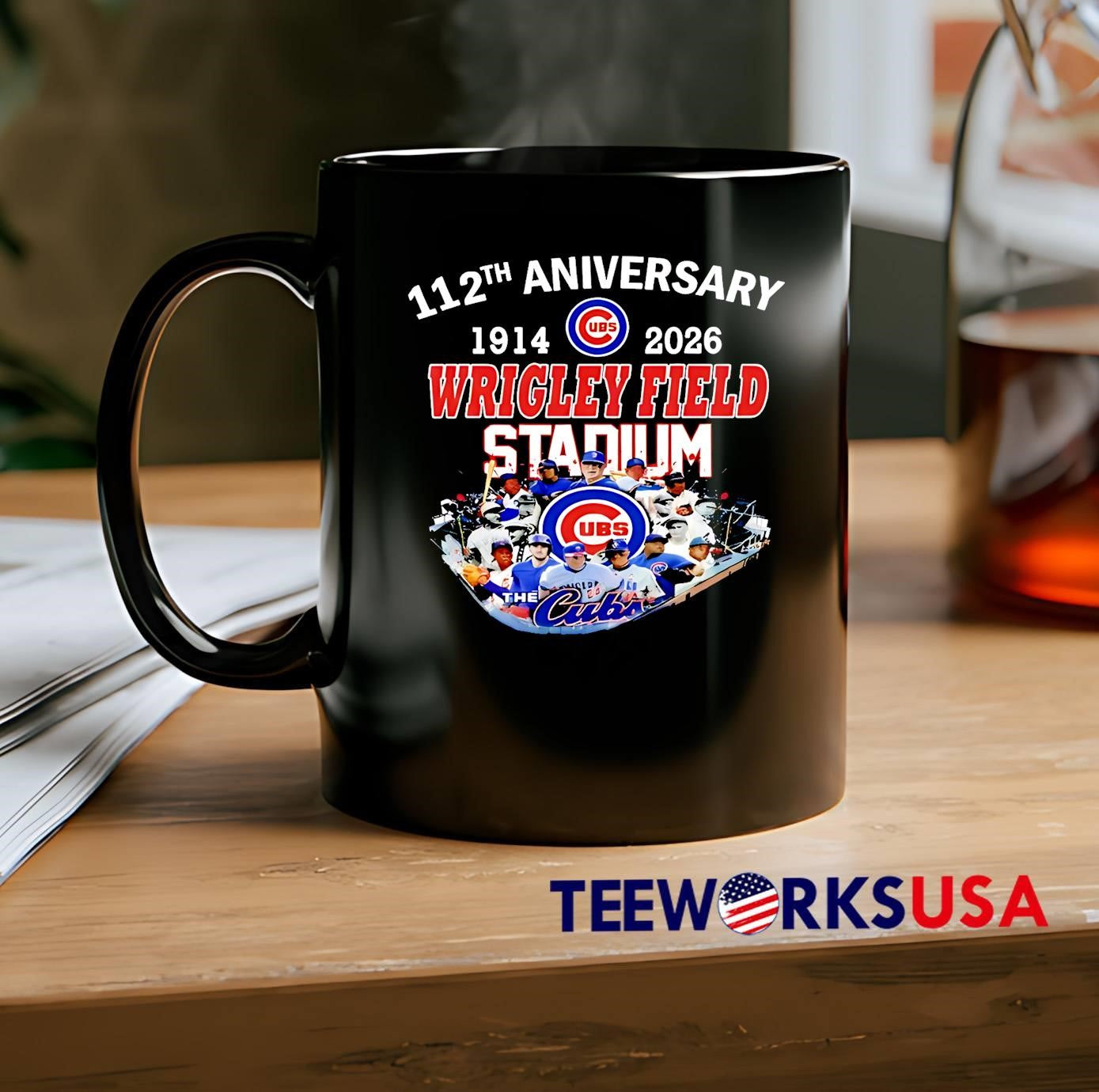 112th Anniversary 1914 2026 Wrigley Field Stadium Cubs shirt