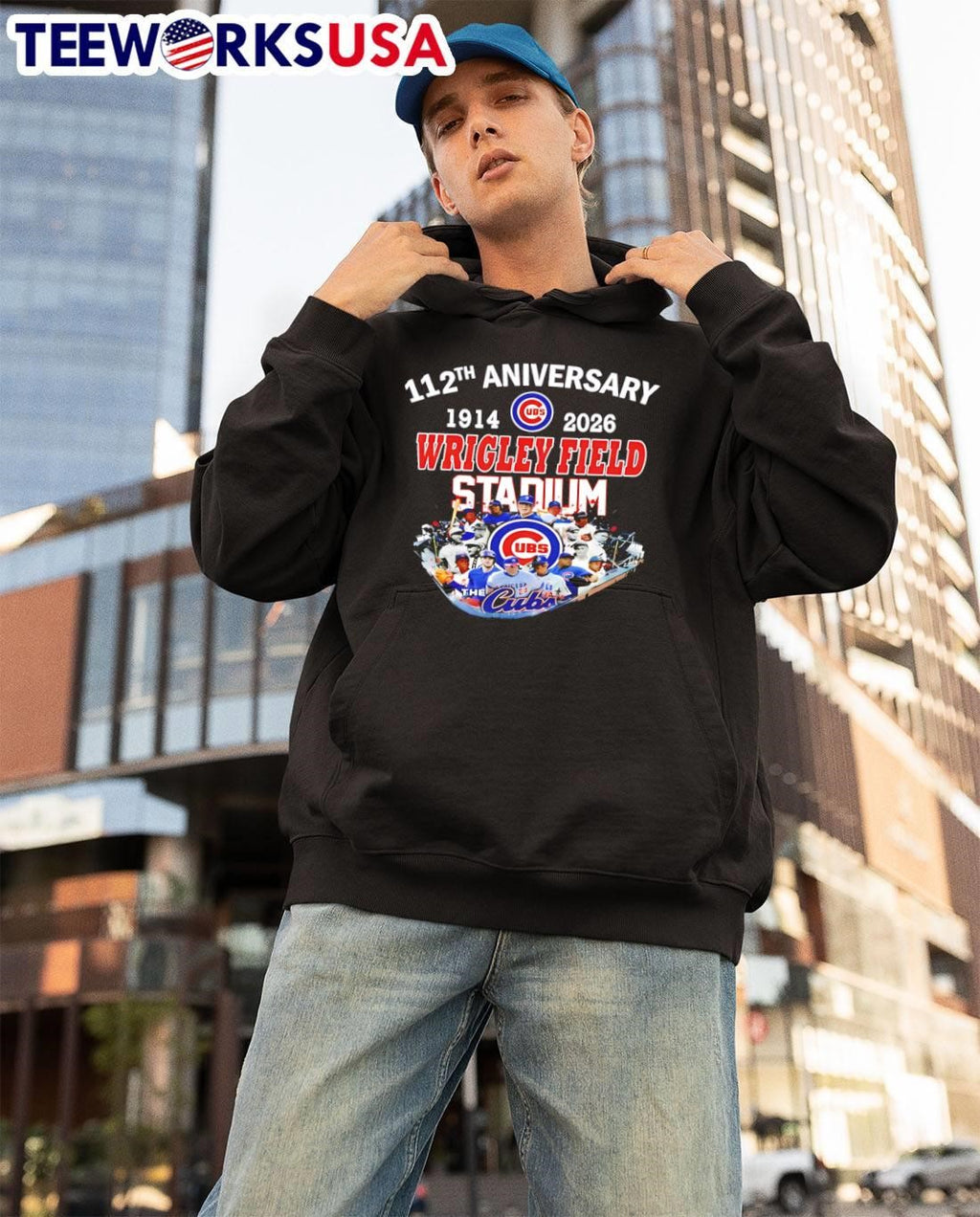 112th Anniversary 1914 2026 Wrigley Field Stadium Cubs shirt
