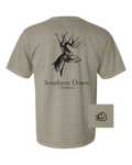 Deer Bust T Shirt Unisex , , , Long Sleeve Tee