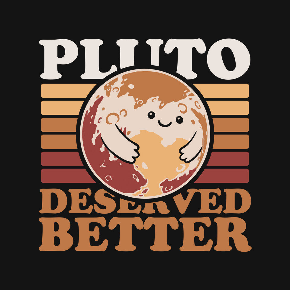 Pluto Vintage Planet