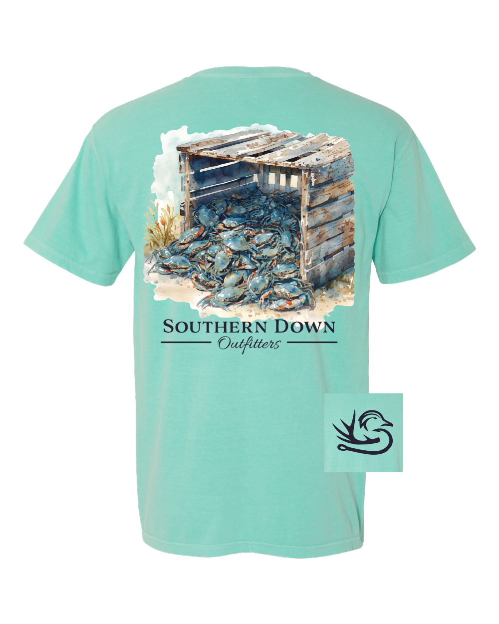 Crab Trap Tee Unisex , , , Long Sleeve Tee