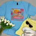 Poolside Leopard Tee Unisex , , , Long Sleeve Tee