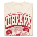 Library Lover Max Collegiate Unisex , , , Long Sleeve Tee