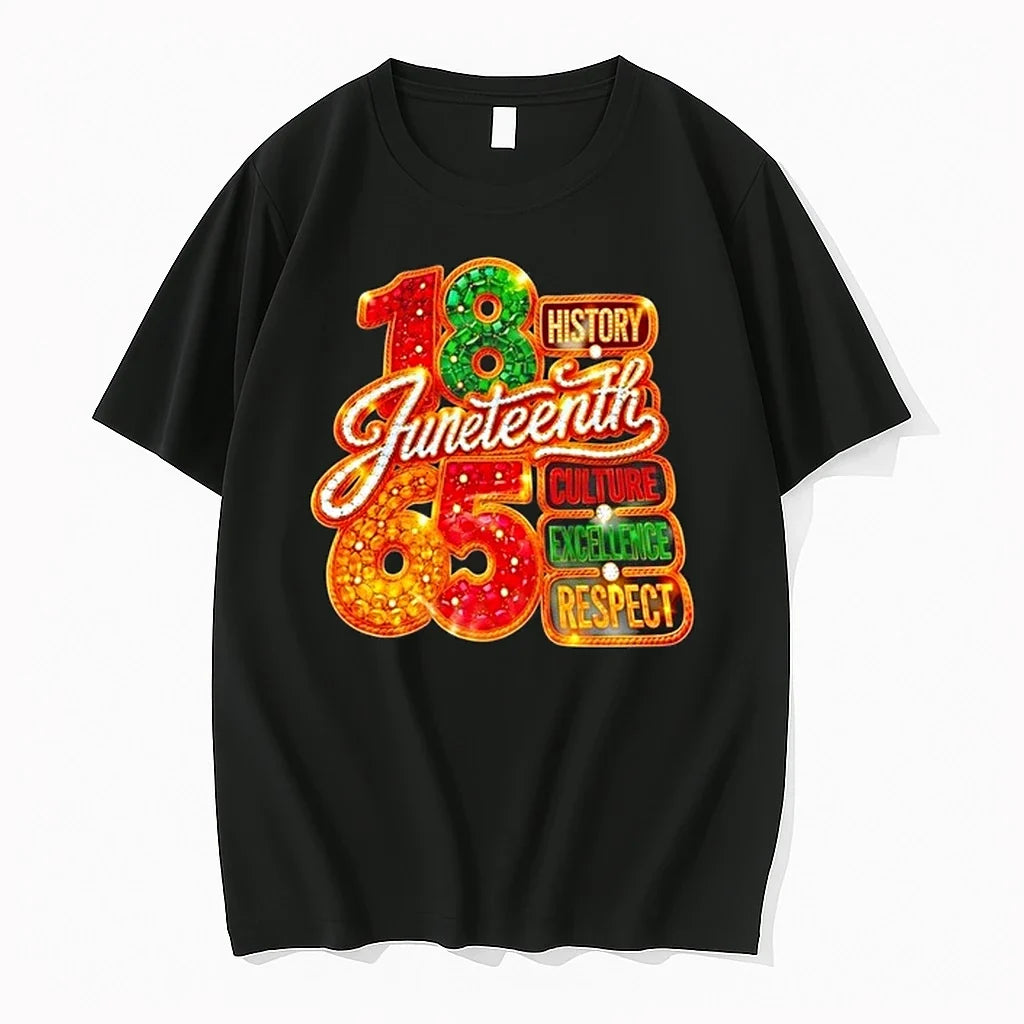 18 History Juneteenth 65 Culture Excellence Respect 0 Tshirts Sweater Unisex , , , Long Sleeve Tee