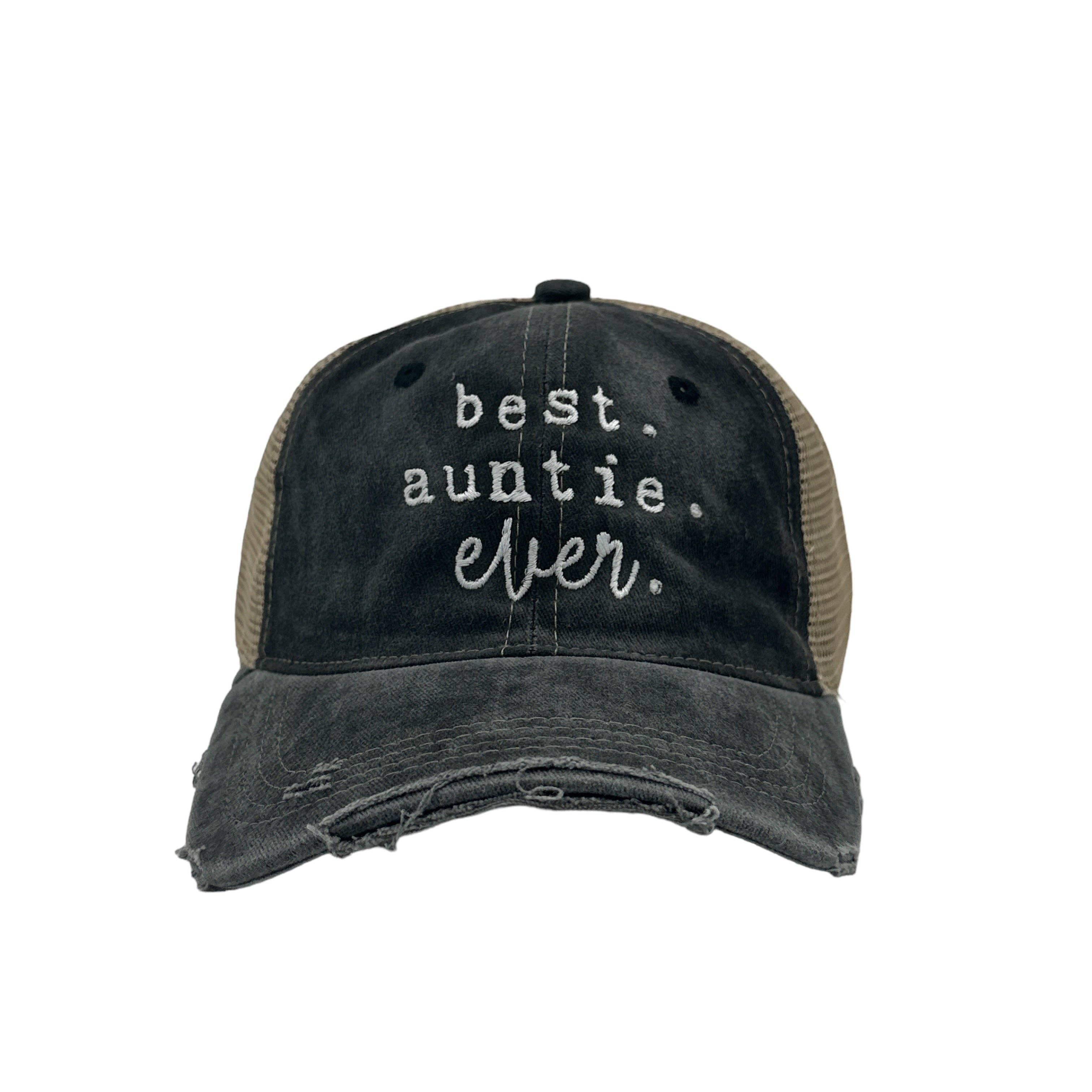 Best Auntie Ever Hat Unisex , , , Long Sleeve Tee