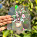 Rainbow Making Suncatcher Window Decal - Pink Princess Unisex , , , Long Sleeve Tee