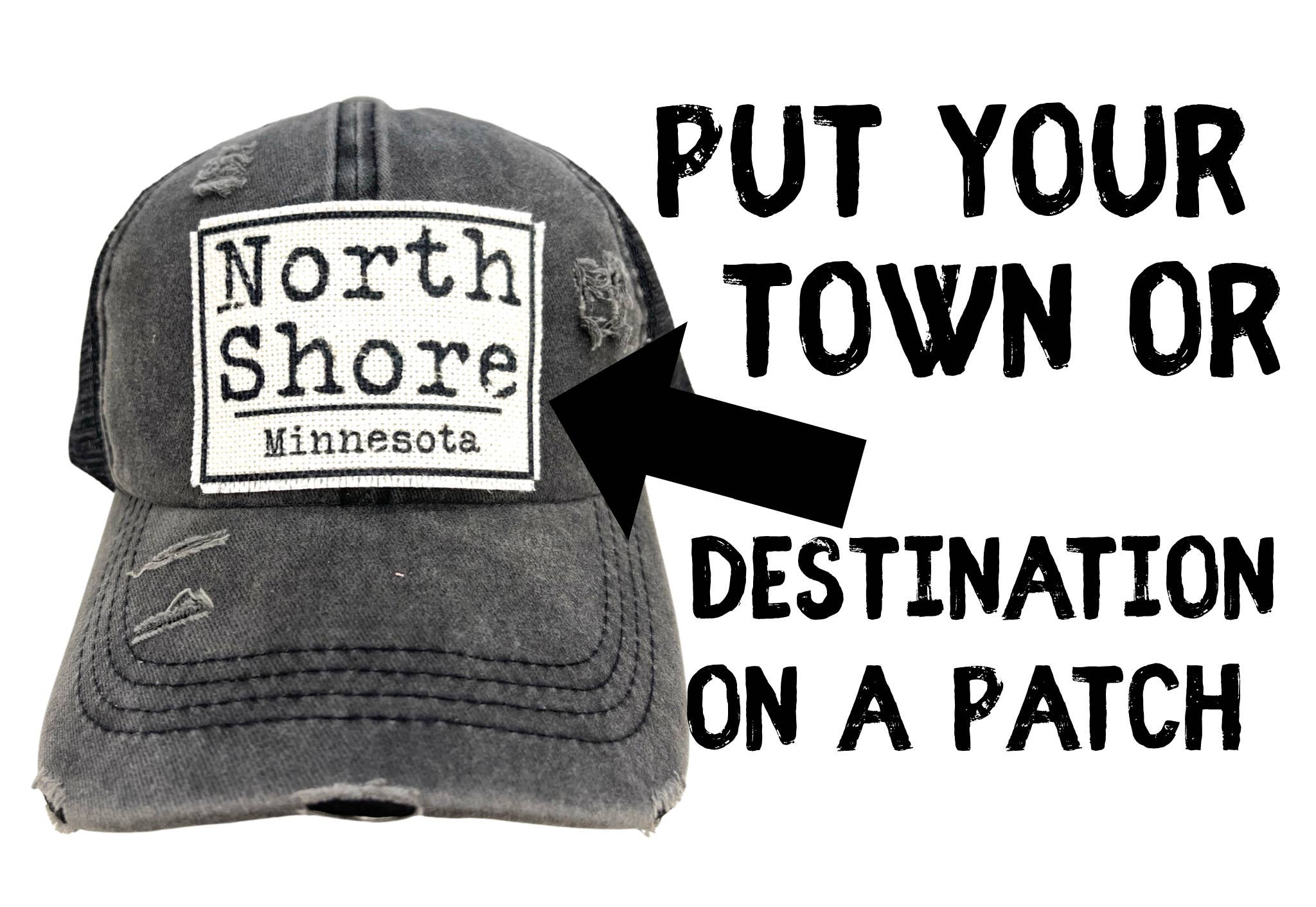Your Destination Personalized Hats Unisex , , , Long Sleeve Tee