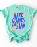 Here Comes the Sun Graphic T- Shirt Unisex , , , Long Sleeve Tee