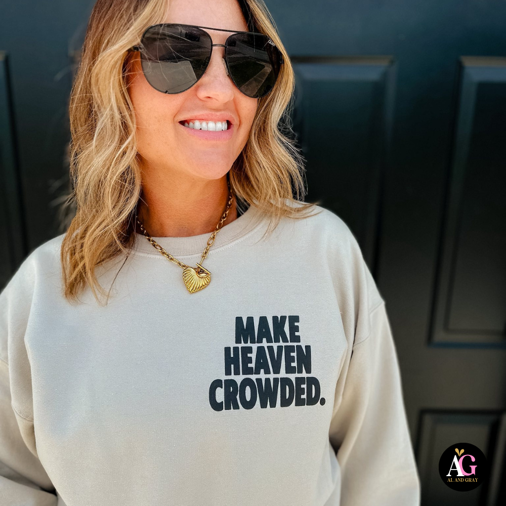 Make Heaven Crowded Unisex , , , Long Sleeve Tee