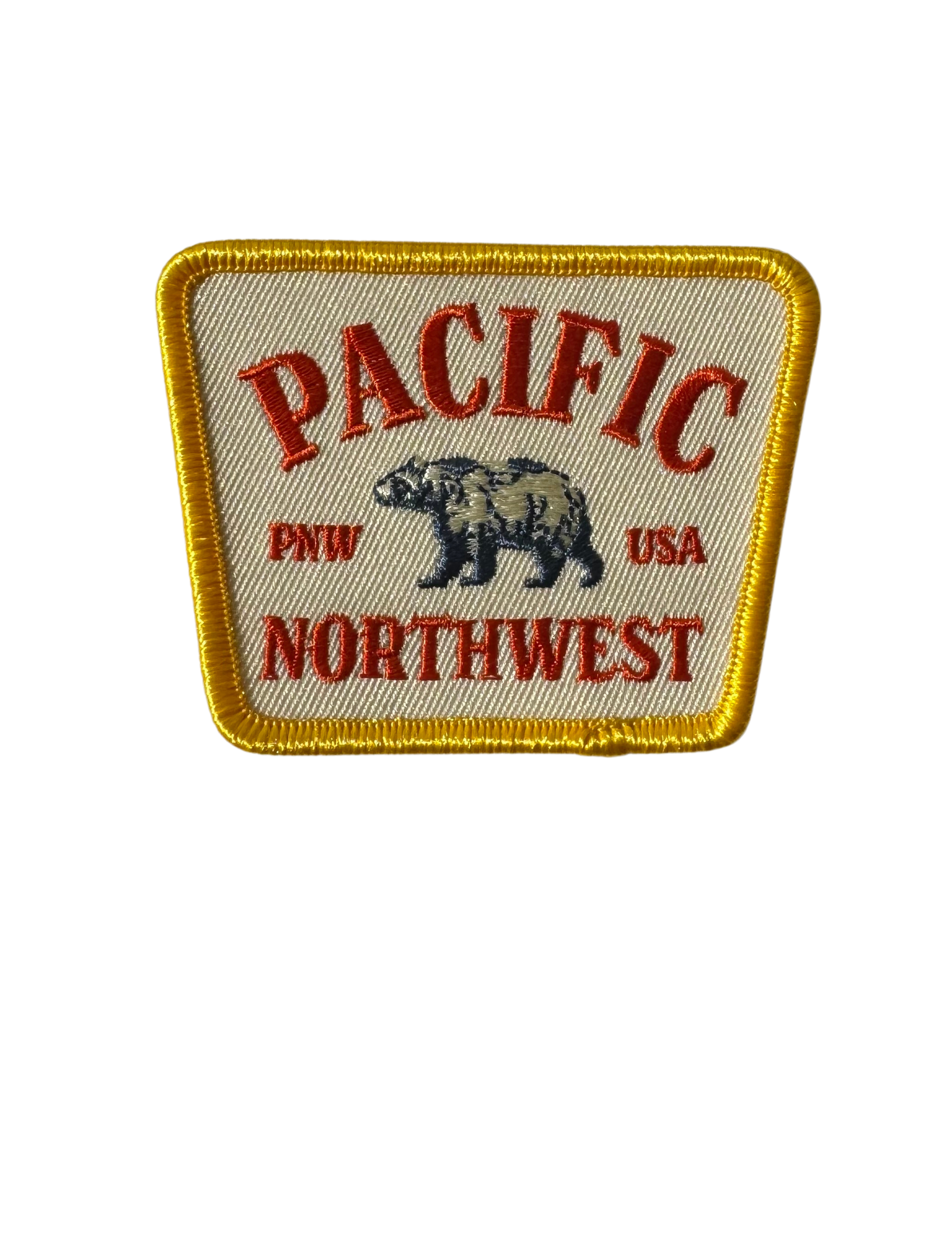 Oso Iron-On Patch, 3 x 2.25 in Unisex , , , Long Sleeve Tee