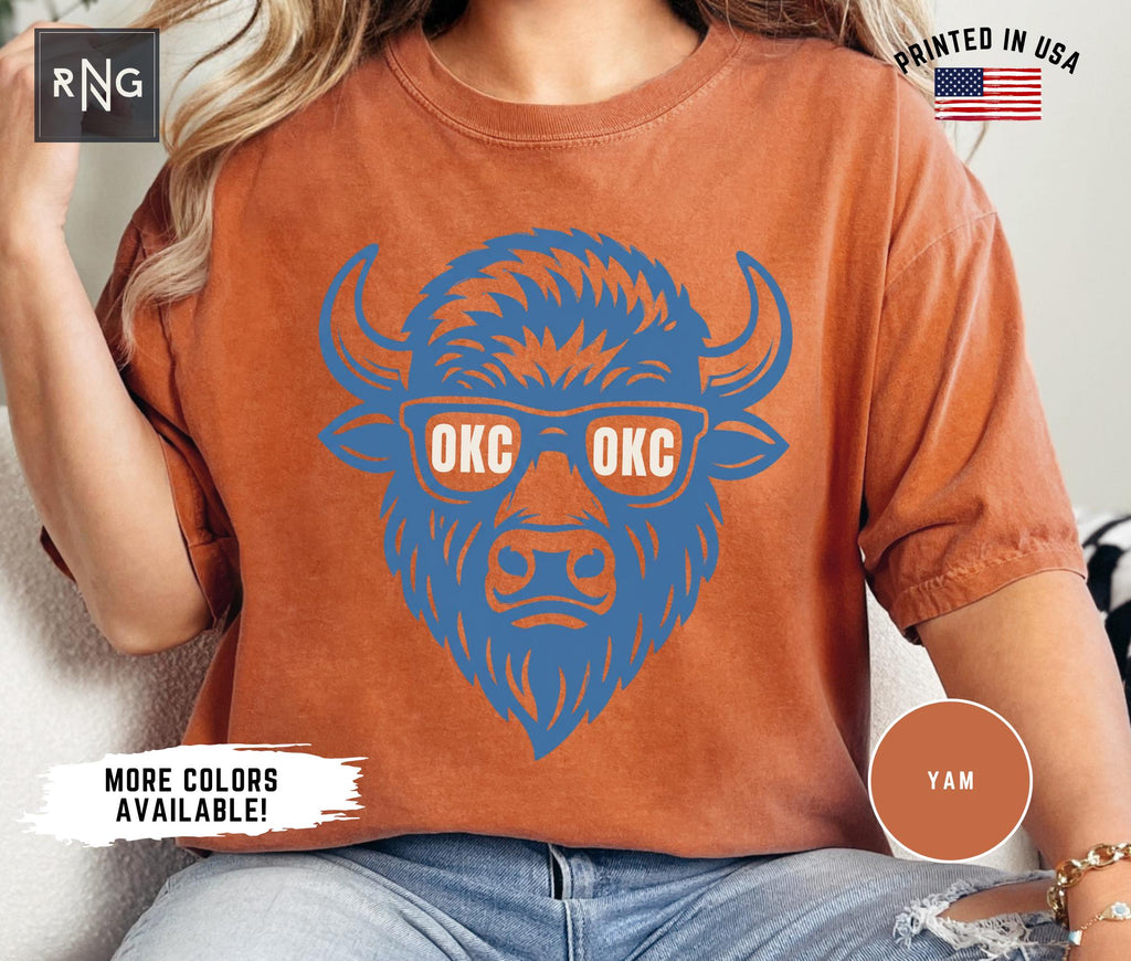 Oklahoma City Basketball Thunder Basketball Gameday Retro Okc Basketball Thunder Fan Vintage Okc Basketball