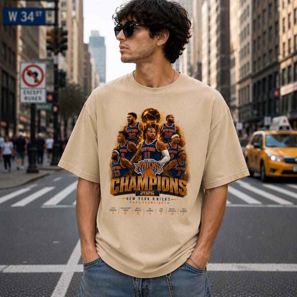 York Knicks 2026 Champions 2026 Hoops Fan Tee Unisex