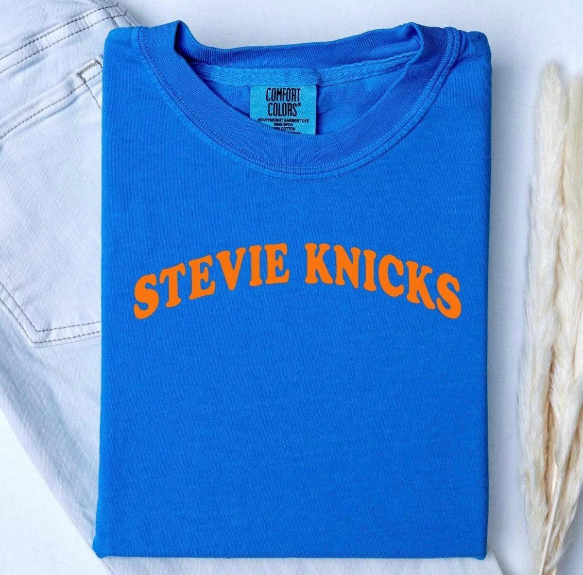 Stevie Nicks Stevie Knicks Taylor York Basketball Tee Nyc Sports Fan Game Day Comfort Colors Tee