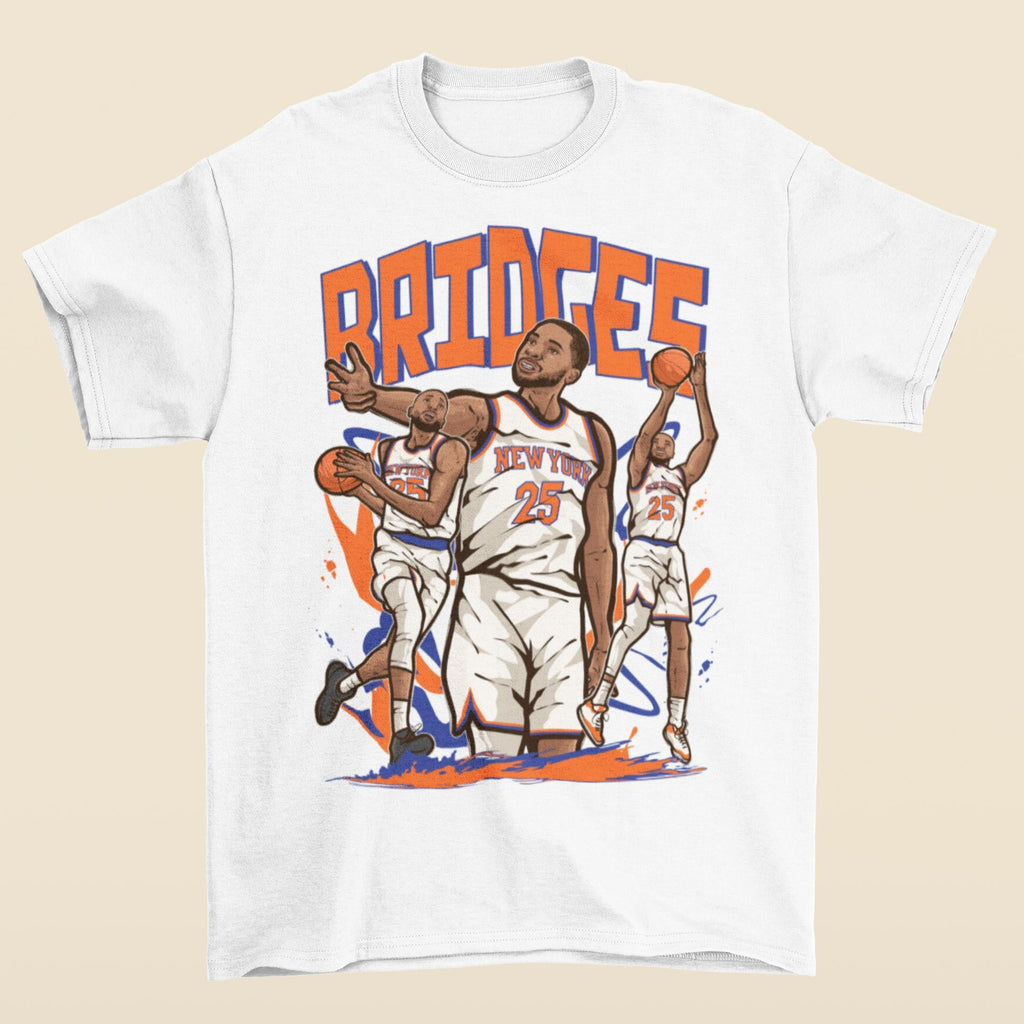 Mikal Bridges Cartoon York Basketball Unisex