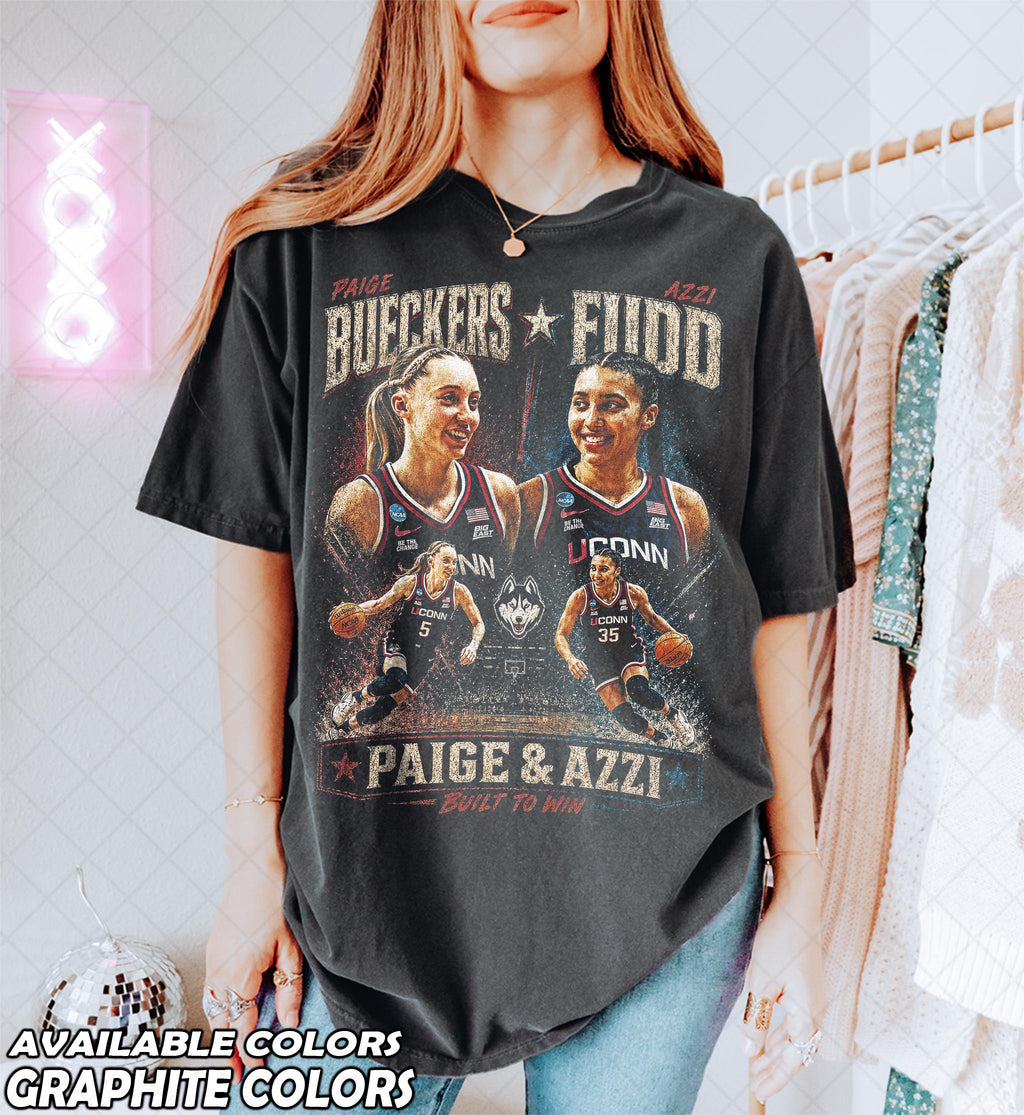 Limited Comfort Colors Paige Bueckers Azzi Fudd Basketball Fan Man