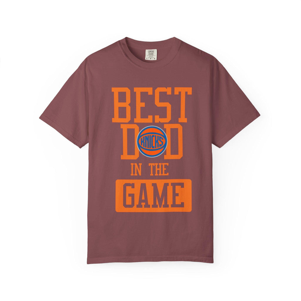Dad Game Knicks Father'S Day Basketball Dad Tee Knicks Sports Dad Humor
