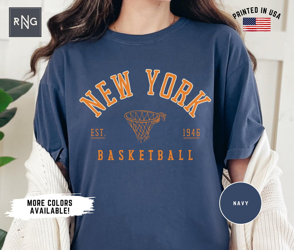 York Basketball Retro Knick Basketball York Basketball York Sports Retro Knick Fan