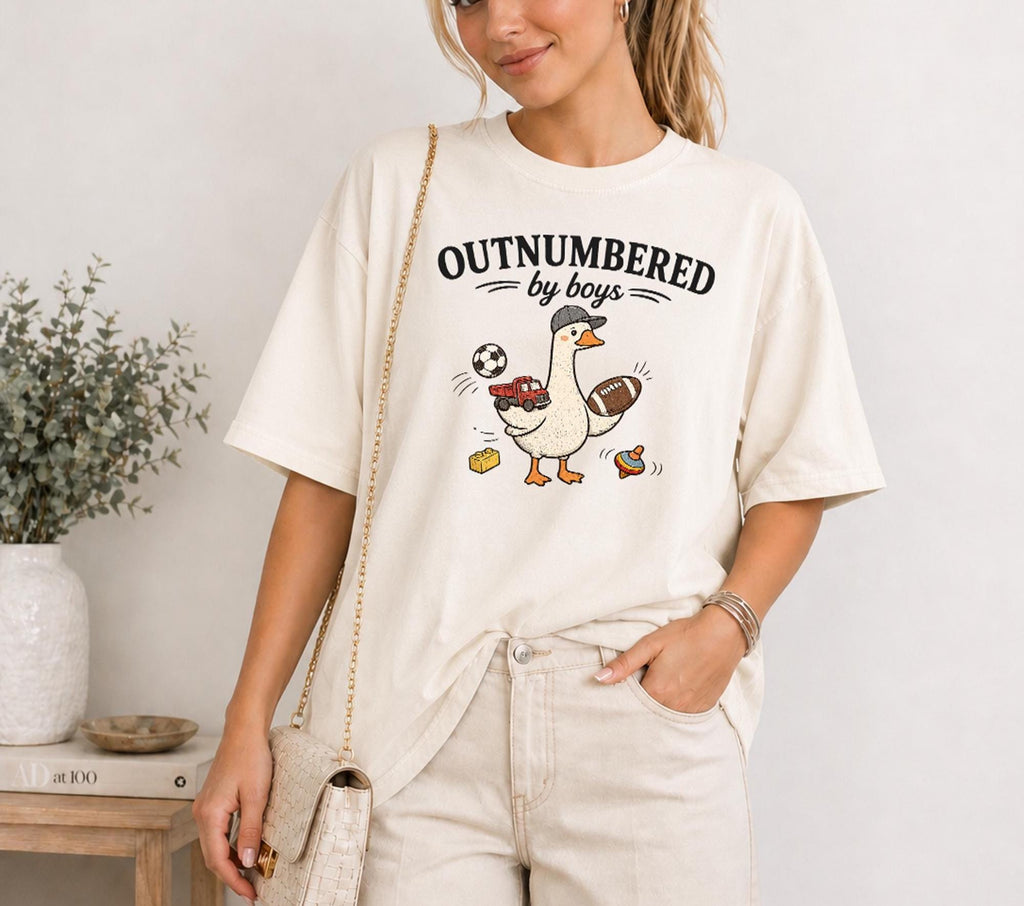 Comfort Colors Boy Mom Mothers Day Mother Goose Boy Mama Boy Mom Mom Tee