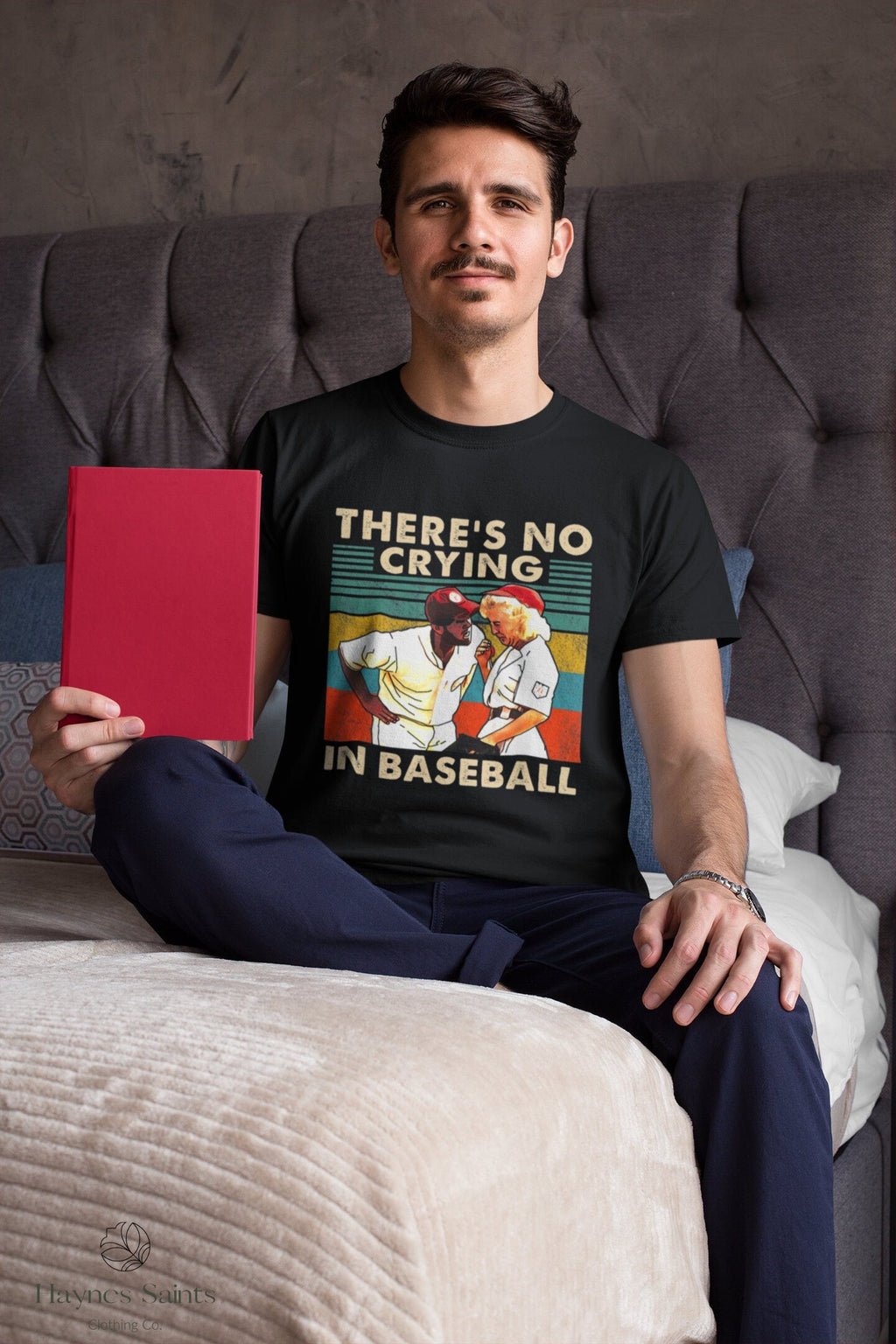 There'S Crying Baseball Vintage League Own Movie Baseball Comedy Film Gif