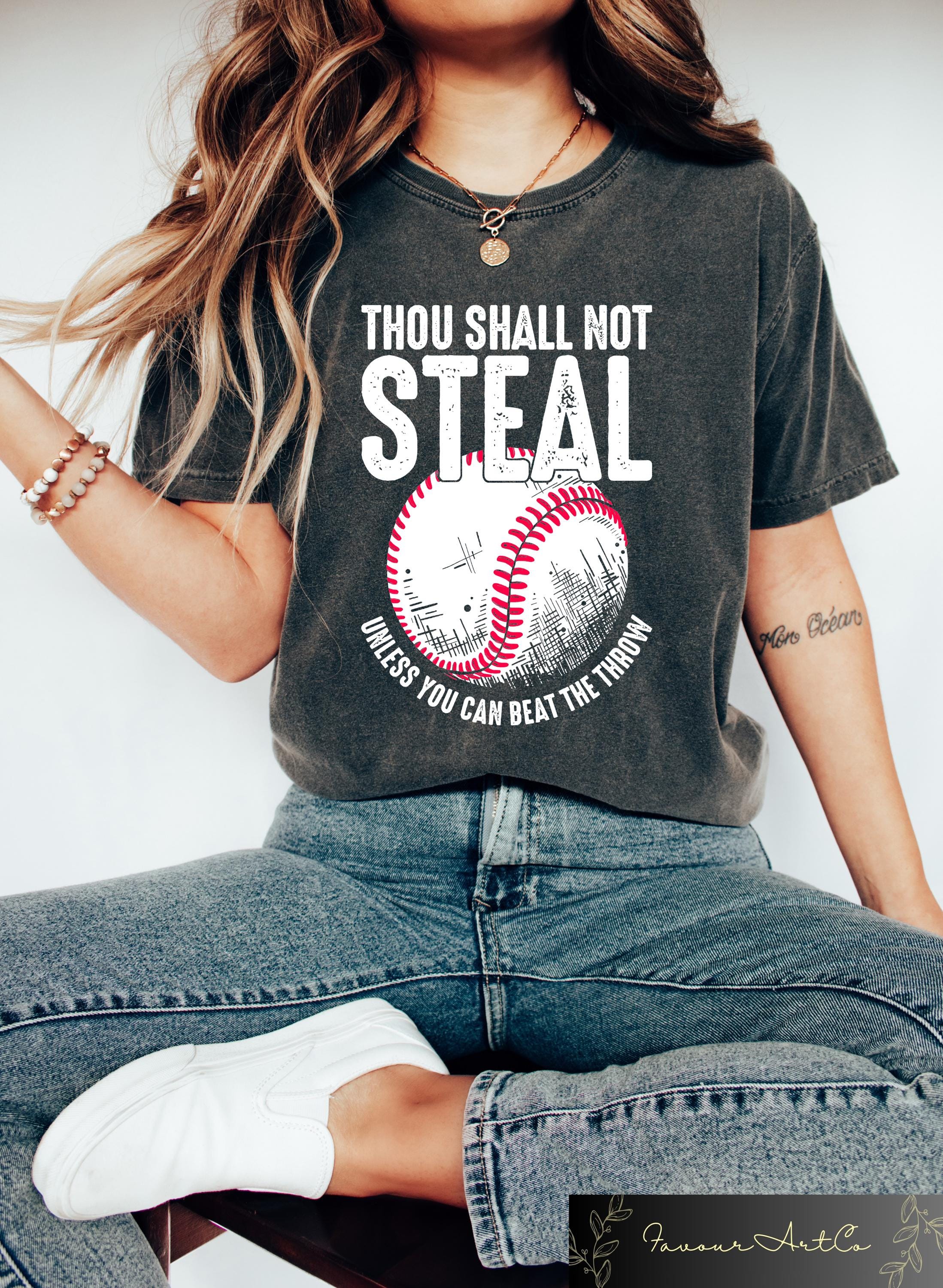 Baseball Thou Shall Steal Baseball Baseball Mom Baseball Game Day