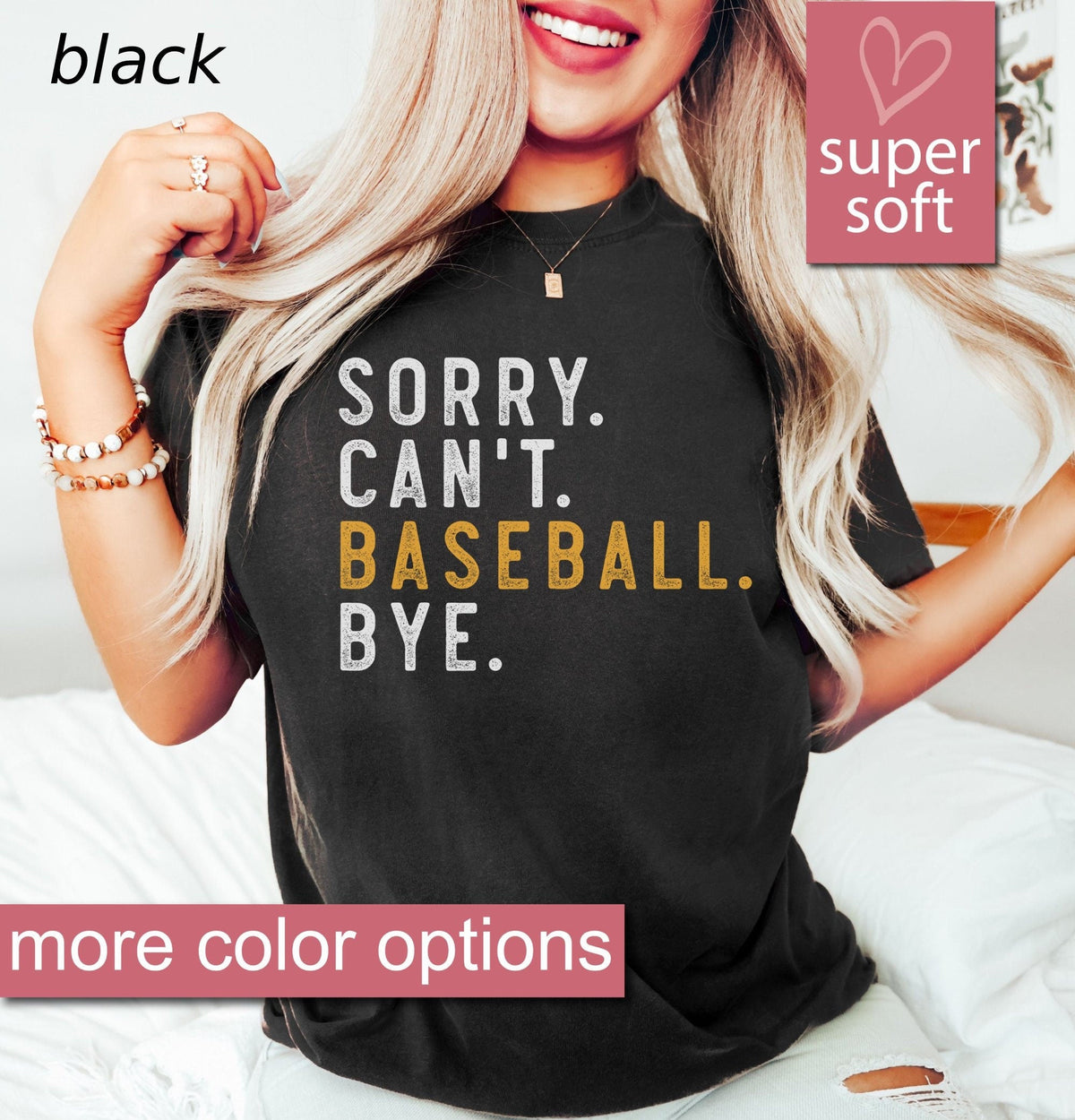 Baseball Sorry Can'T Baseball Bye Baseball Mom Tee Baseball Sports Baseball Player Baseball Lover Baseball