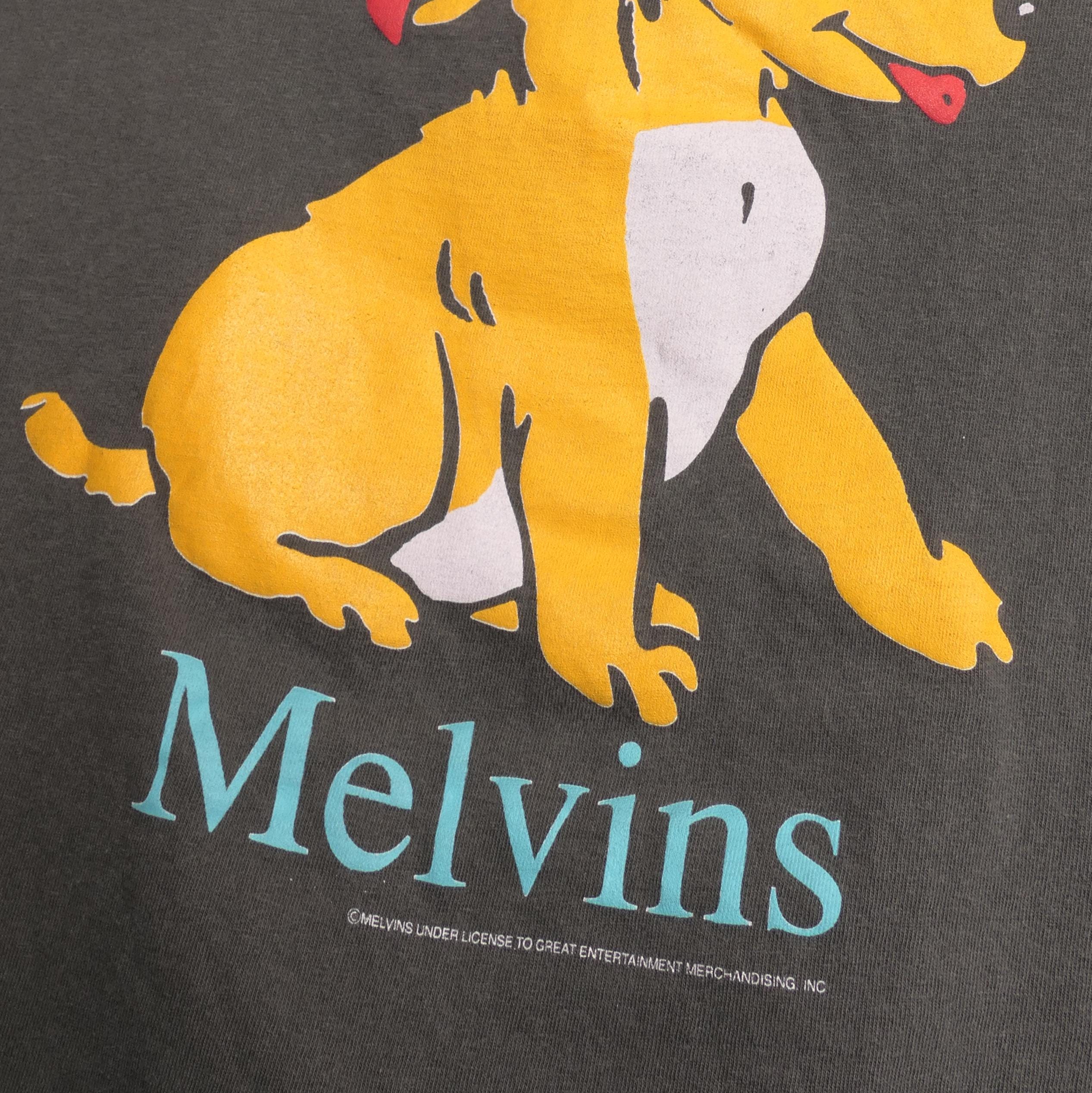 Melvins Band Tee Puppy Dog Sub Pop Ozma Houdini American Alternative Grunge Rock Roll Punk Records Ultra Faded Tee Xl
