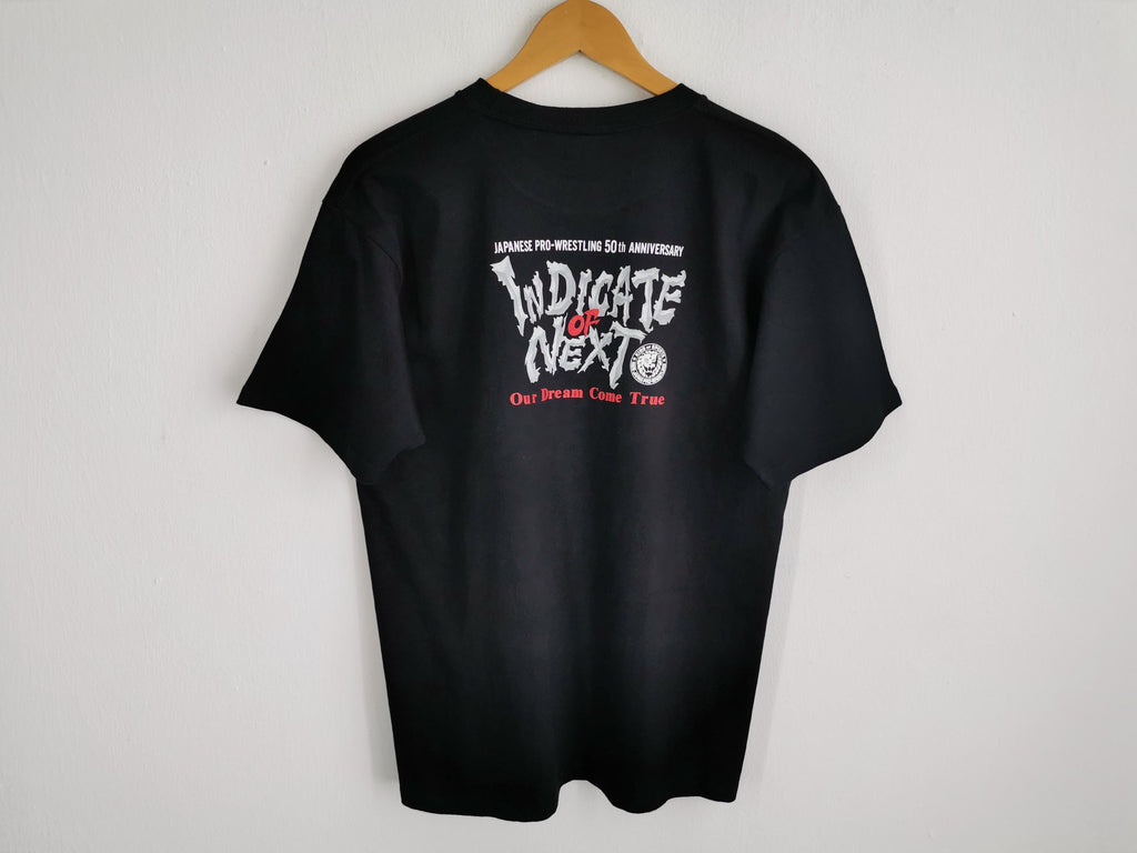 Japan Pro Wrestling Vintage Njpw Indicate Next Tokyo Dome Sakai Tee Size