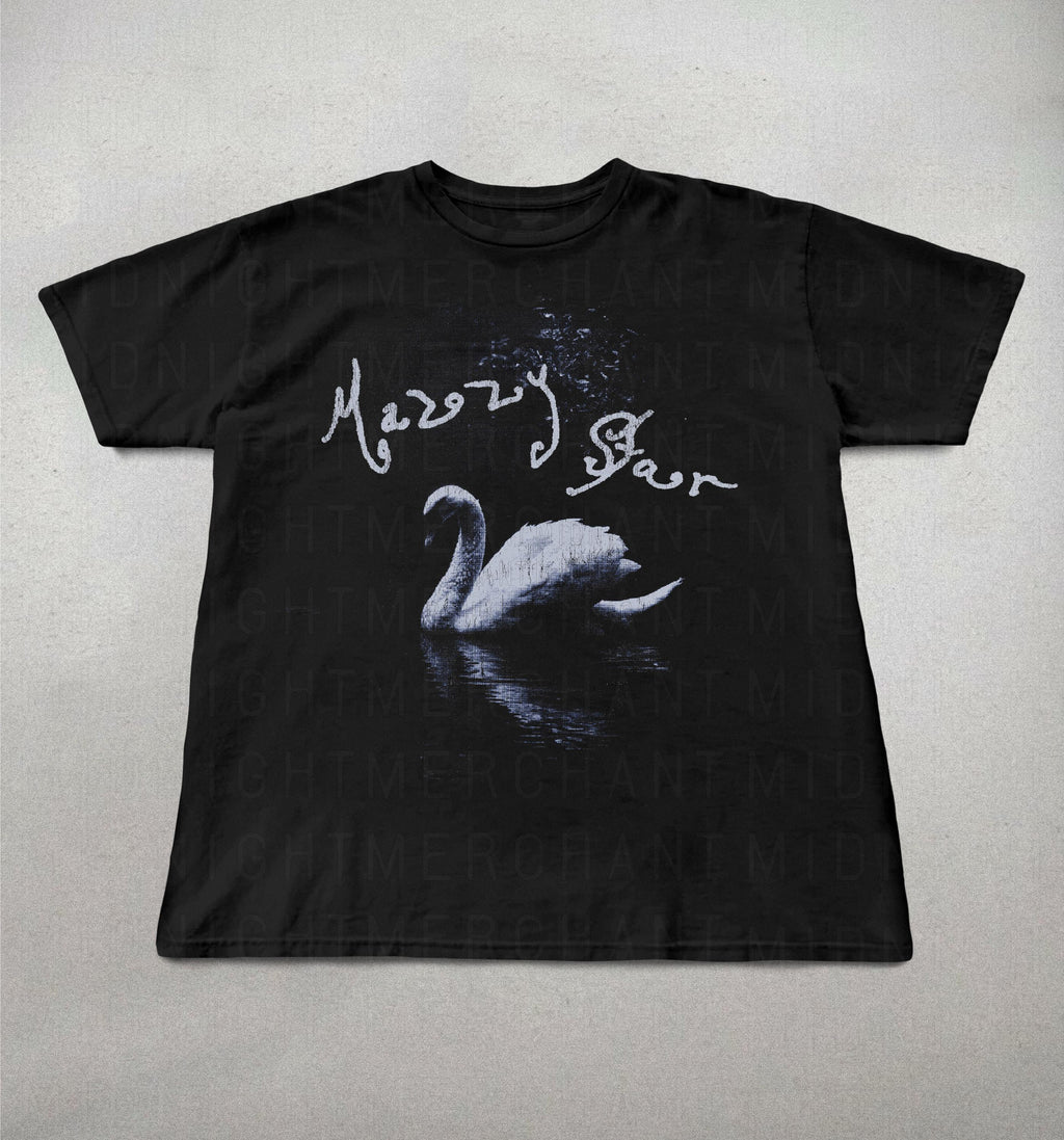 Mazzy Star Swan 90s Band Tees Among Swan Mazzy Star Alt Band Tee Band