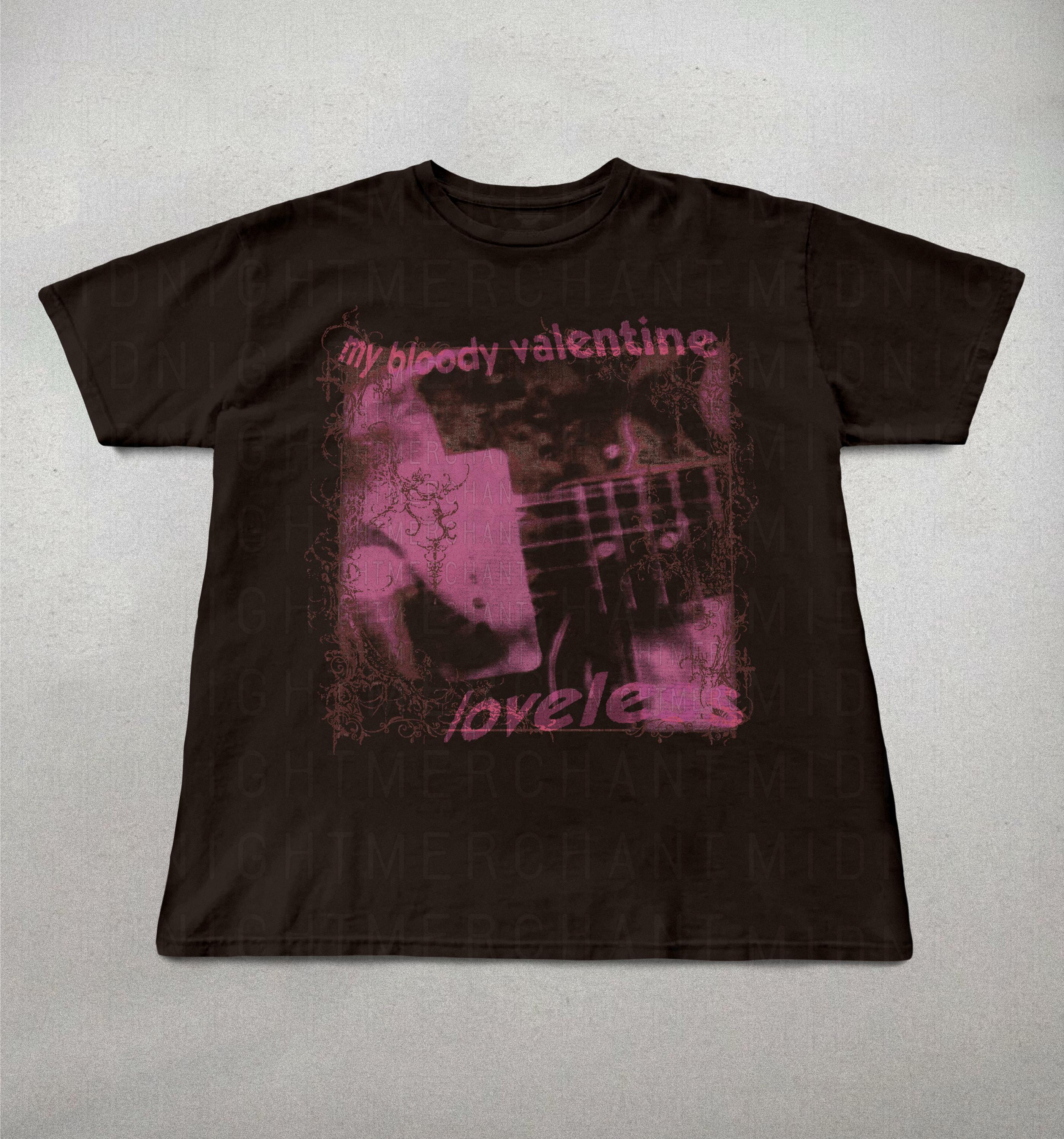 Bloody Valentine Loveless 90s Shoegaze Band Tee 90s Retro Y2k Loveless Tee