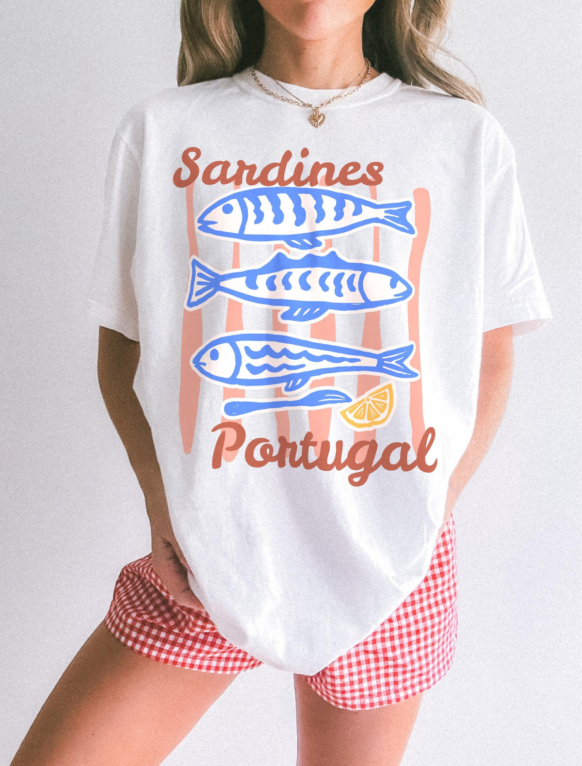 Vintage Sardines Portugal Coastal Comfort Colors Unisex