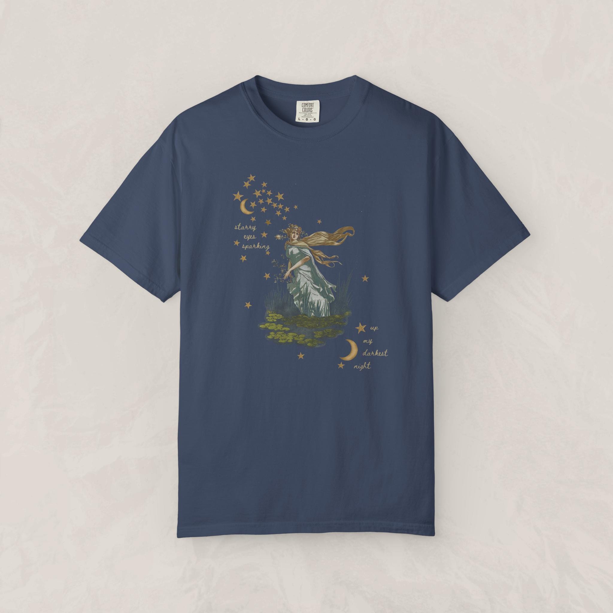 Starry Eyes Vintage Celestial Moon Stars Reputation Unisex